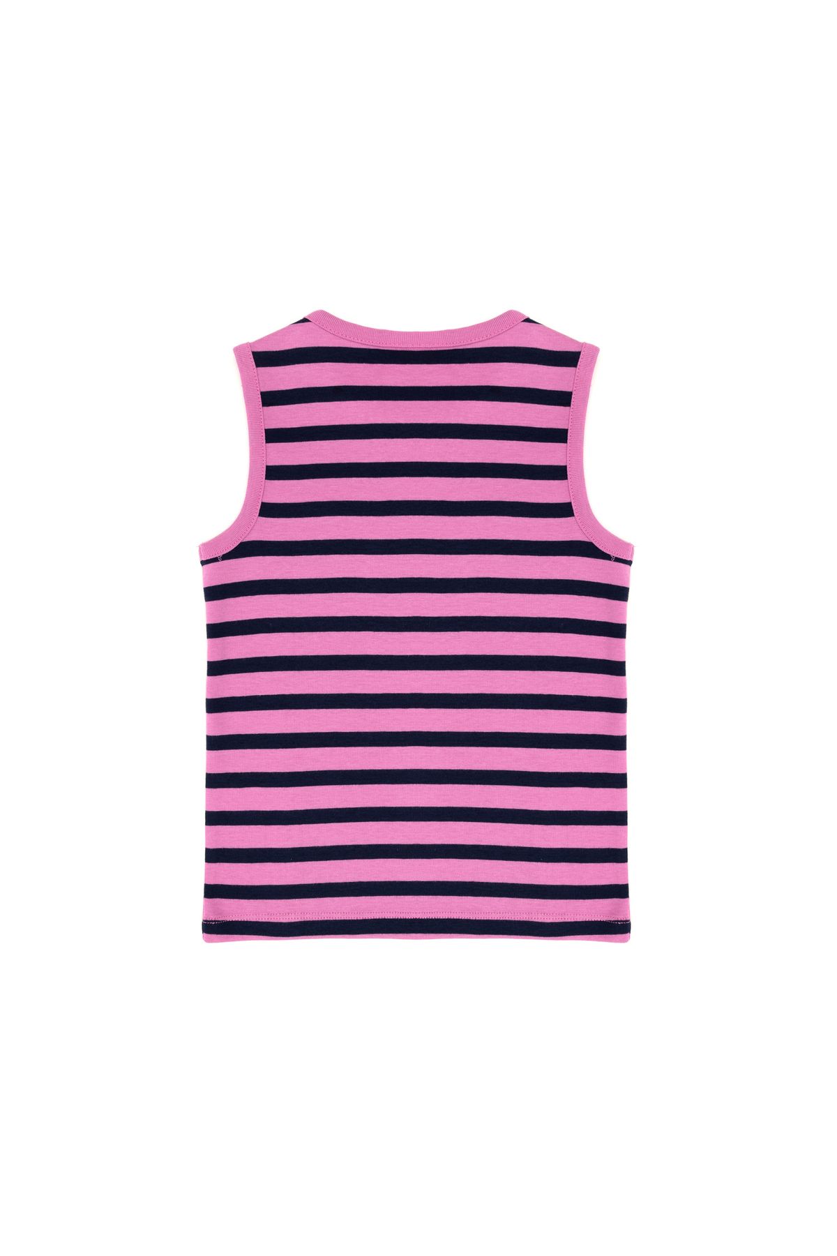 U.S. Polo Assn.-Girl's Violet Crew Neck Sleeveless T-Shirt 50288431 -Vr037 4