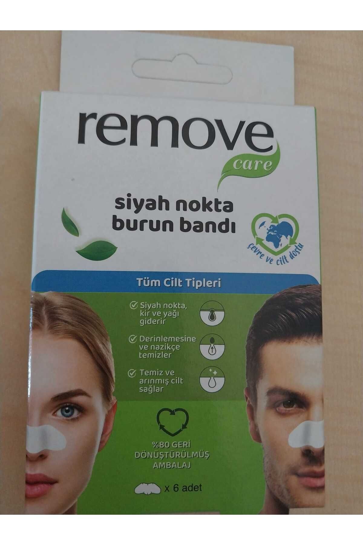 remove Siyah Nokta Burun Bandı 6'lı