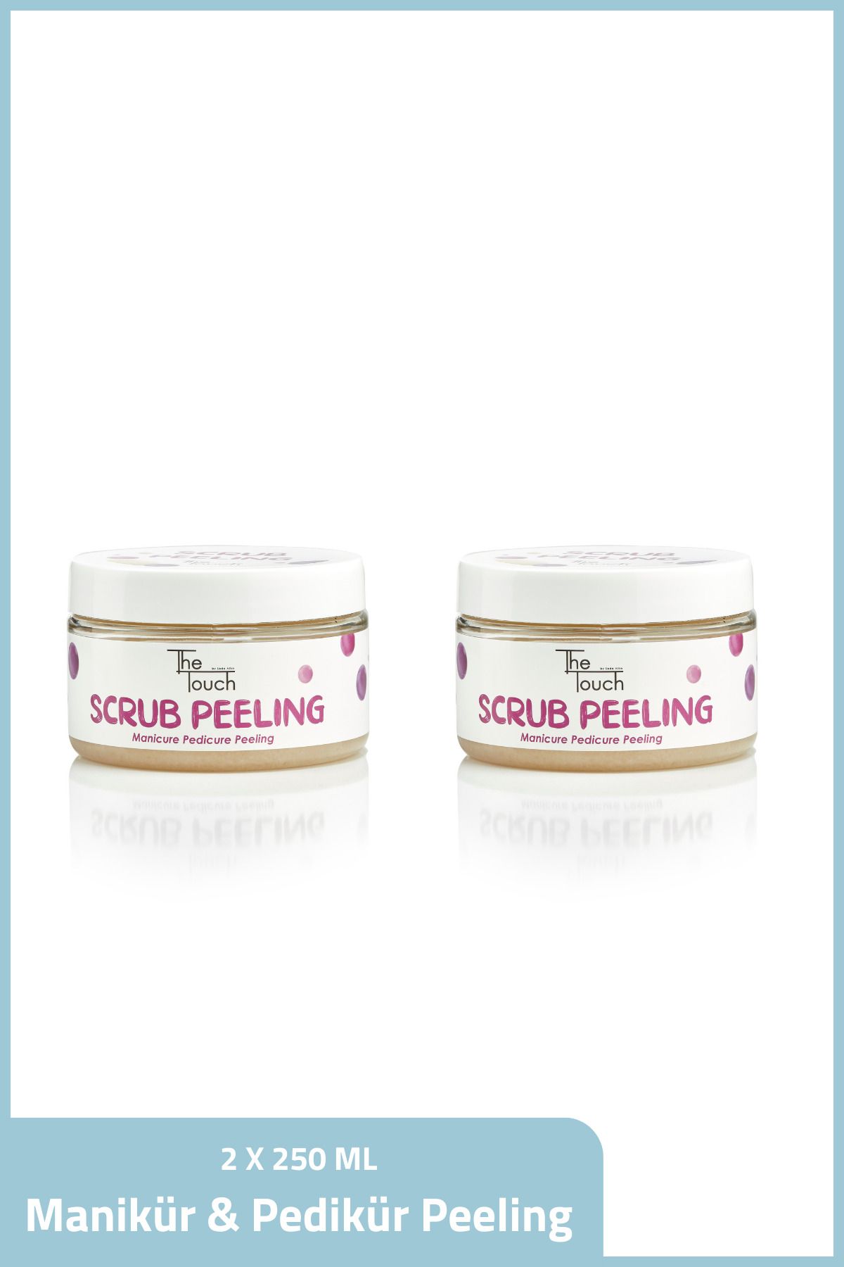 The Touch By Seda Altın 2 X 250 ml Manikür & Pedikür Peeling