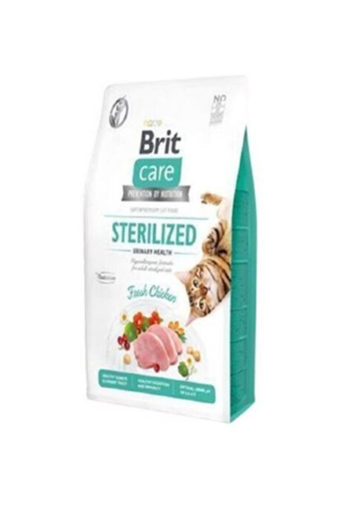 Brit Care Hipoalerjenik Sterilized Urinary Tahılsız Tavuklu Kısırlaştırılmış Kedi Maması 7 Kg