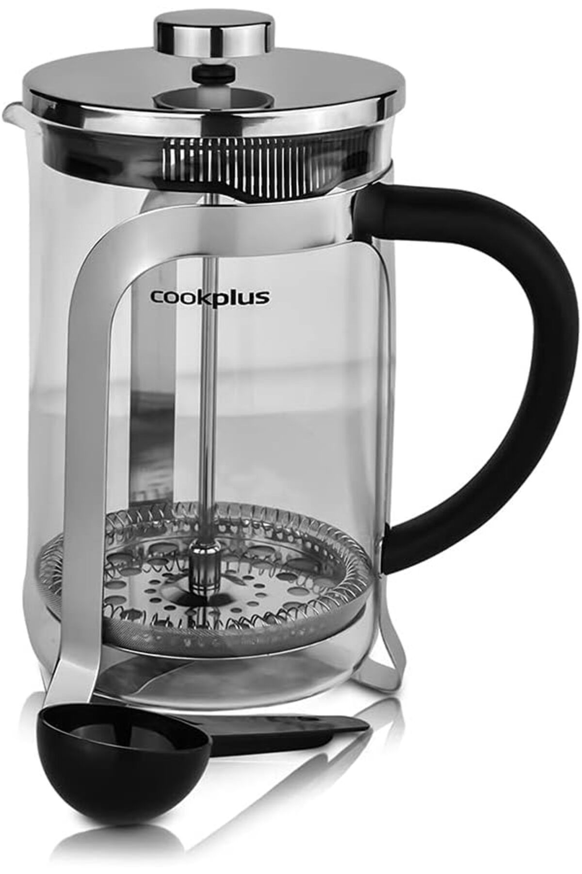 Genel Markalar Coffee Bean French Press Metalik 800 ml