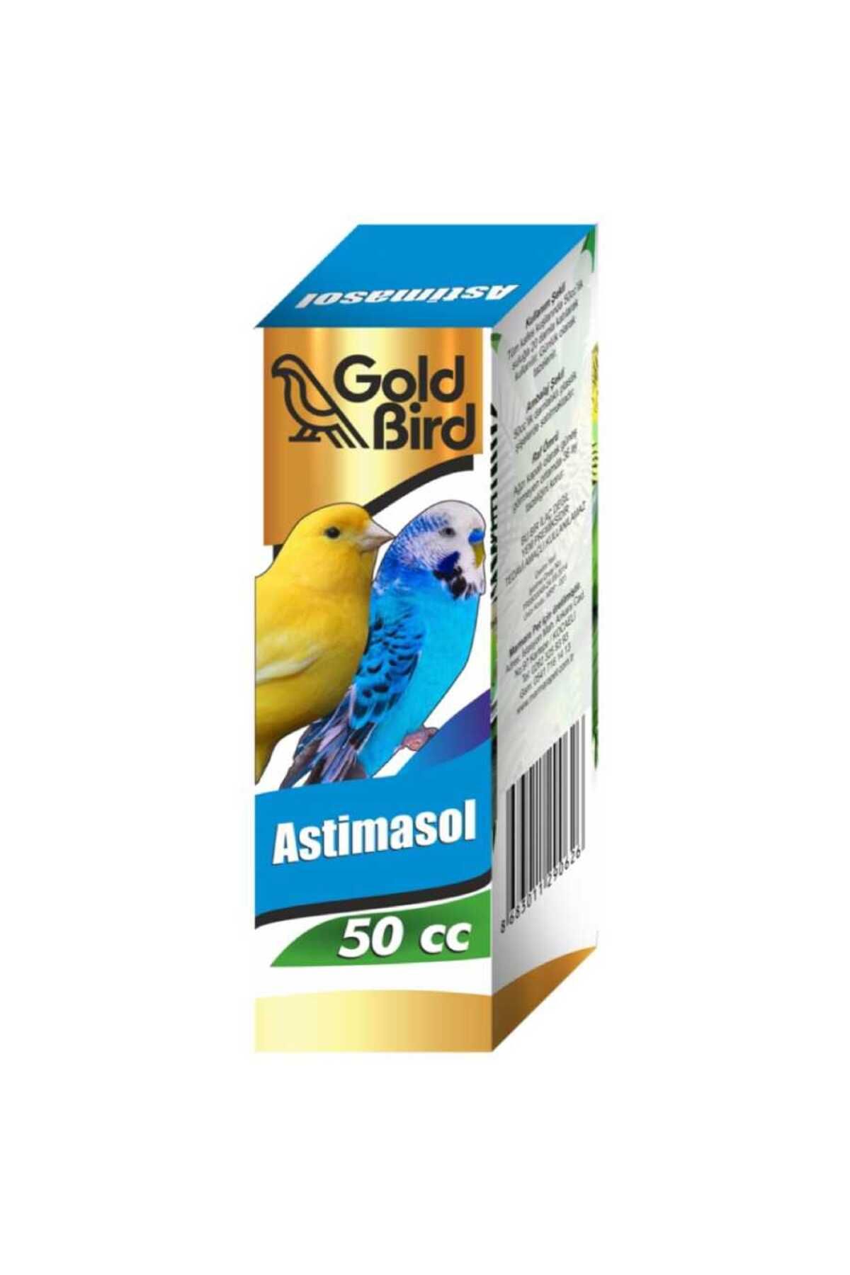 Gold Bird Astimasol Kafes Kuşları İçin Soğuk Algınlığı Önleyici Nefes Açıcı Damla