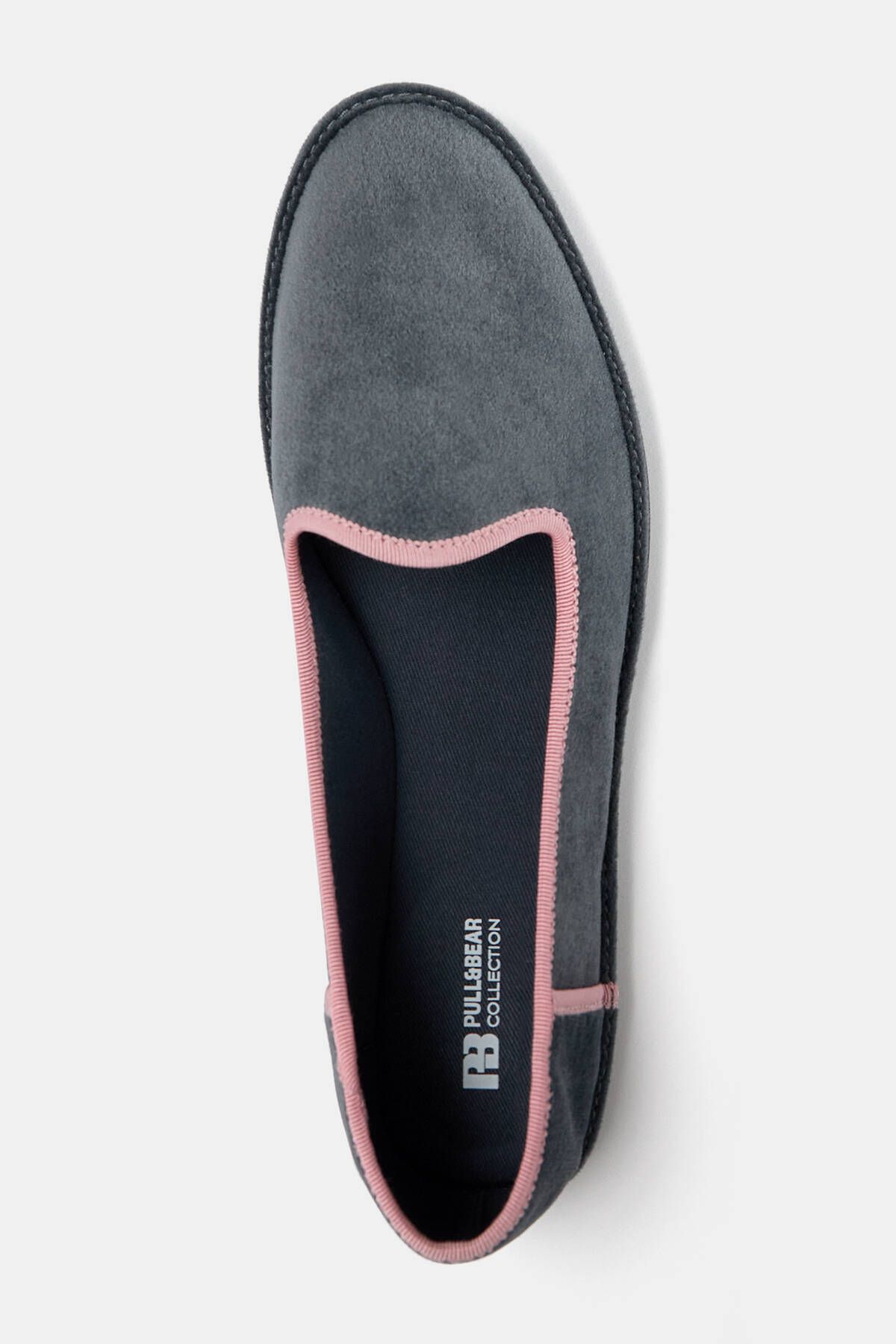 چکمه های مخملی به سبک Pull & Bear Moccasin