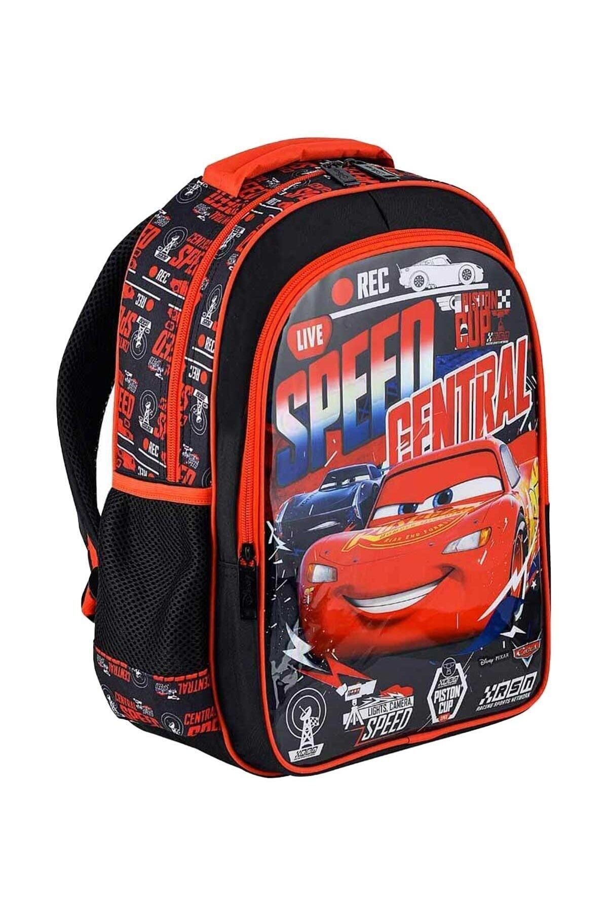 CARS-Boy Cars Loft Due Speed Primary School Bag OTTO-48245 2