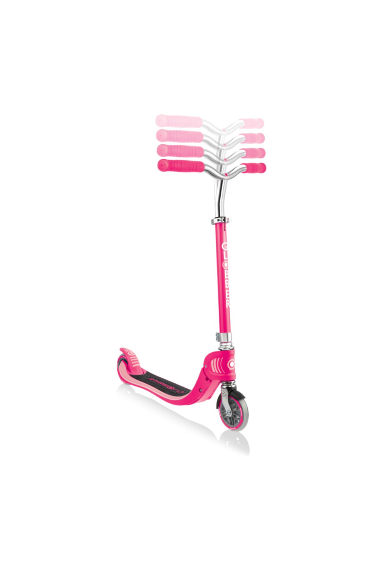 Globber-Fuchsia Flow 125 Foldable Scooter 3
