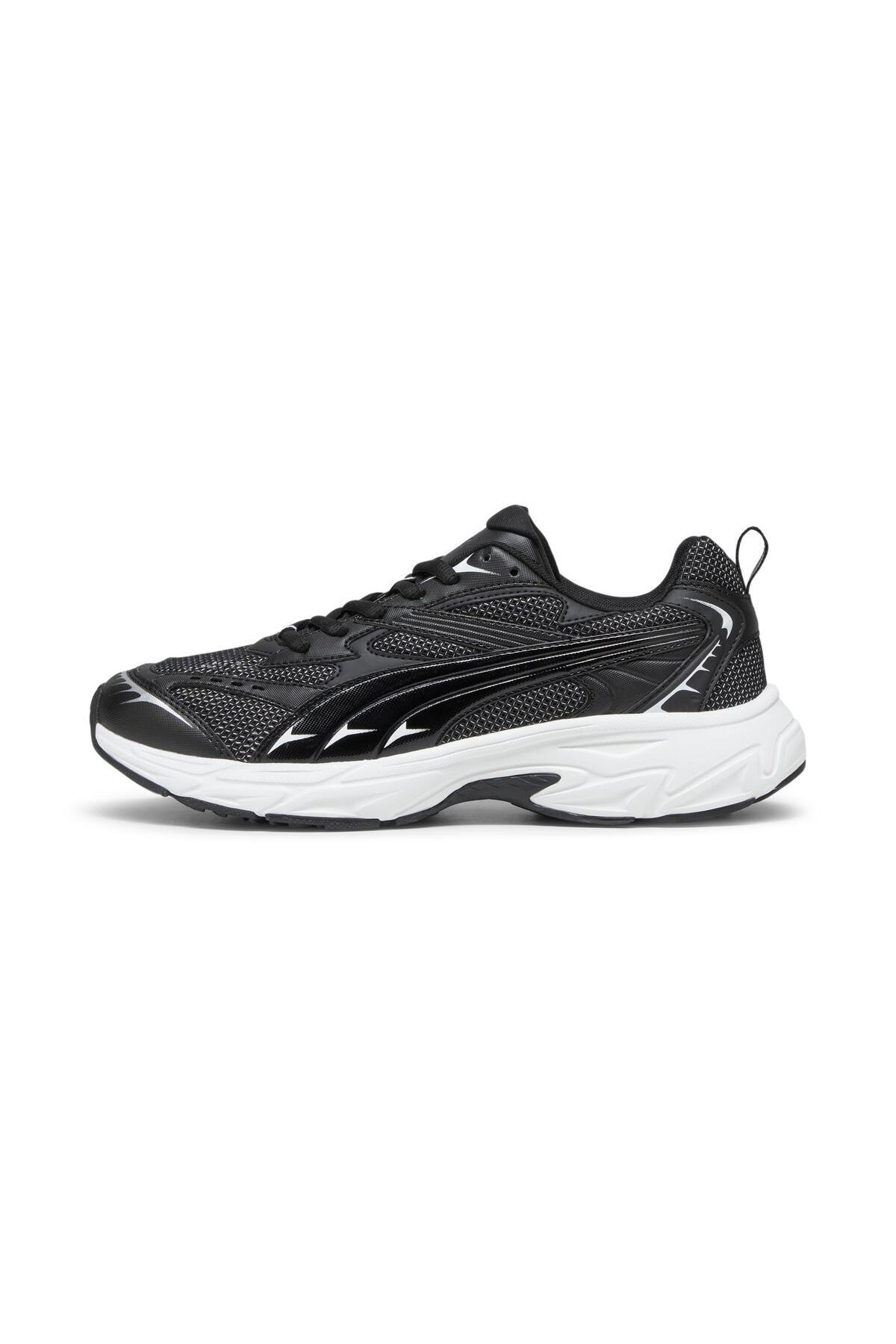 Puma-Morphic Base Unisex Black Sneakers 6
