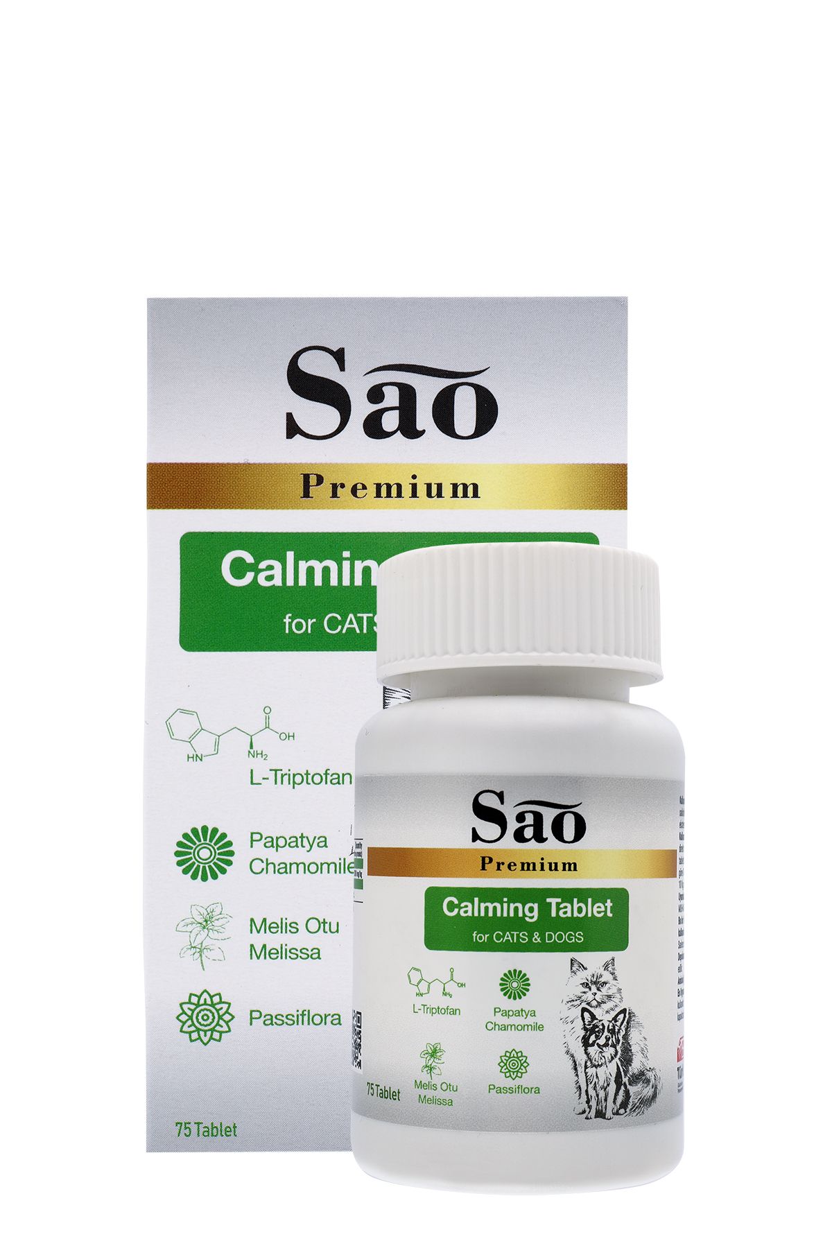 Sao Premium Sao Calming(ANTİ-STRES) Tablet