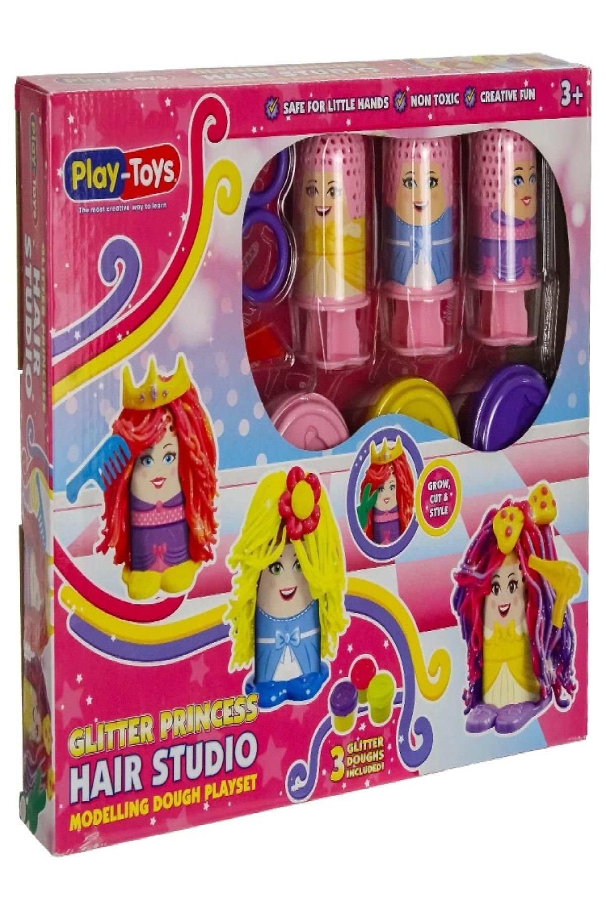 Nextpage Play Toys 0423 Glitter Princess Hair Studio 000423 *36 oyck