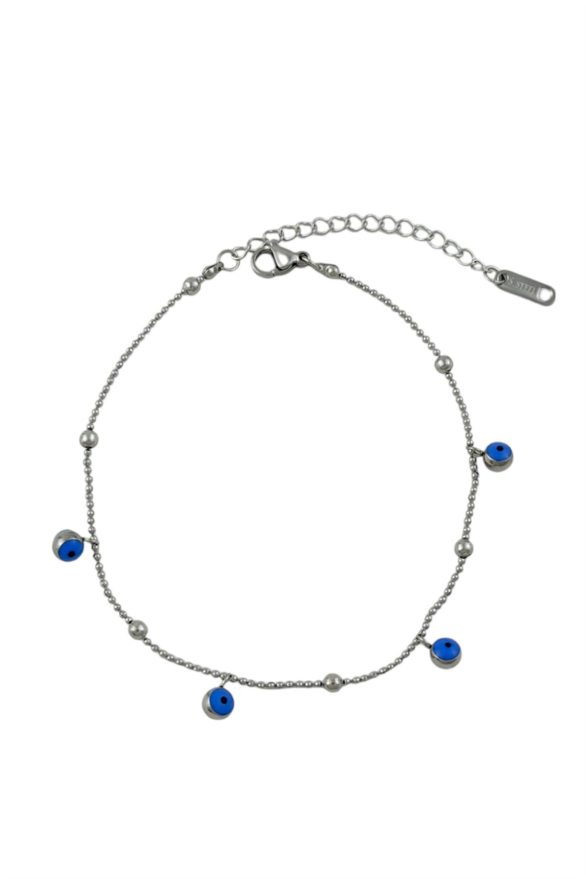 Çlk Accessories-Steel Row Heel Anklet TrAnkhal4166 1