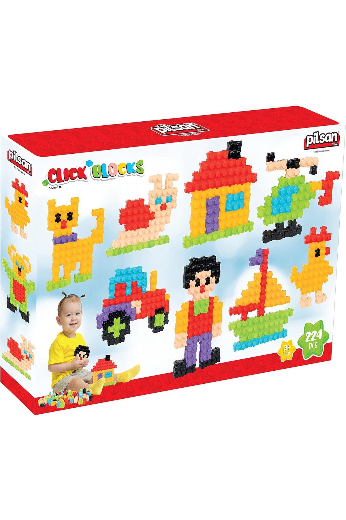 STOREMAX MU-ARTSHOP ÇIT ÇIT BLOKLAR 224 PARÇA tnca 871301