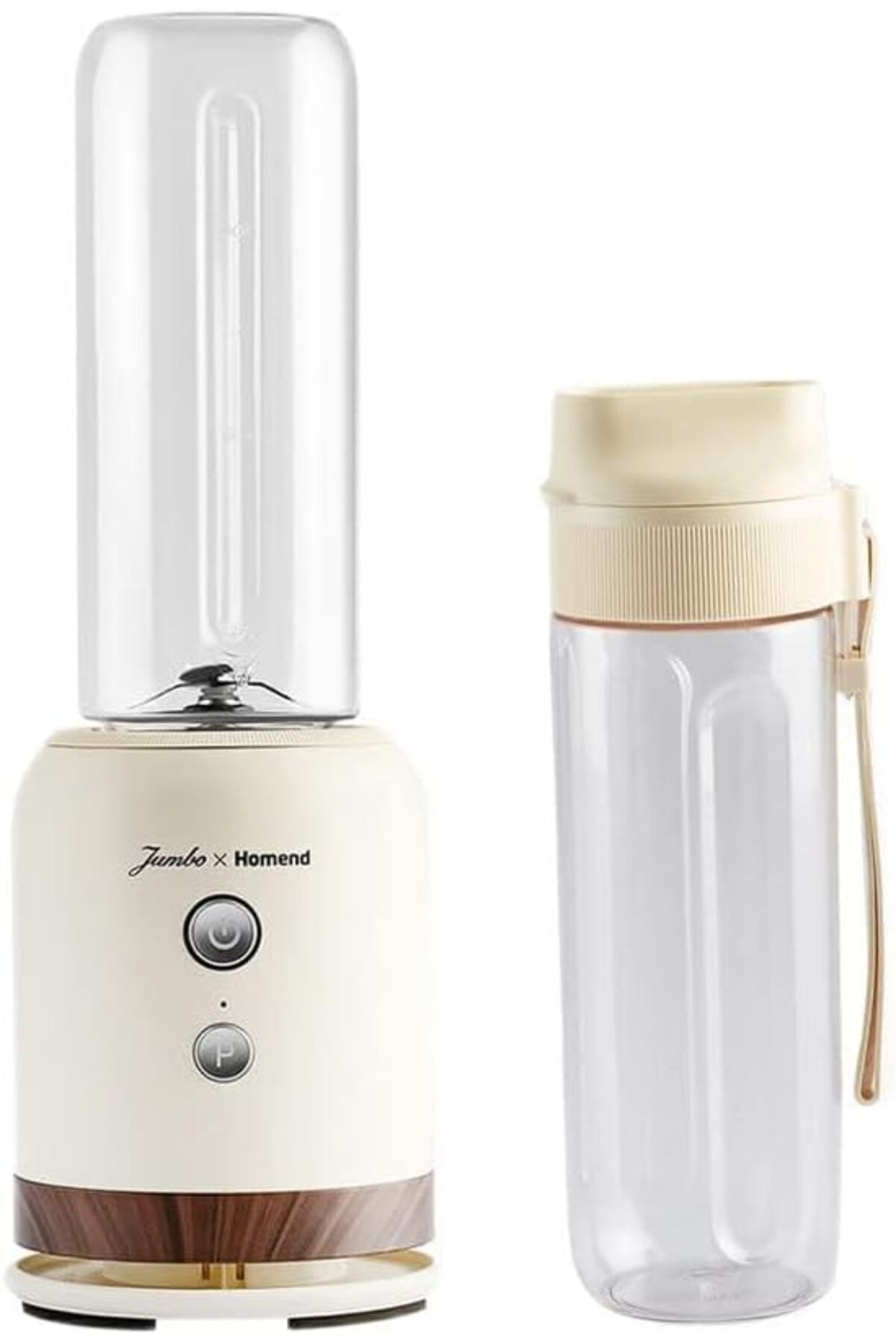 Genel Markalar EMLshop Jumbo X Homend Artfood 7025H Smoothie Personel Kişisel Blender, 700.01.01.0427, Krem Emlshp