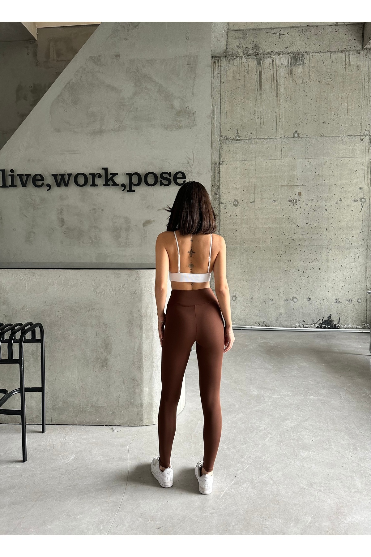 Nordmende  Kadın Yüksek Bel Toparlayıcı Cepli Tayt - Görsel 2