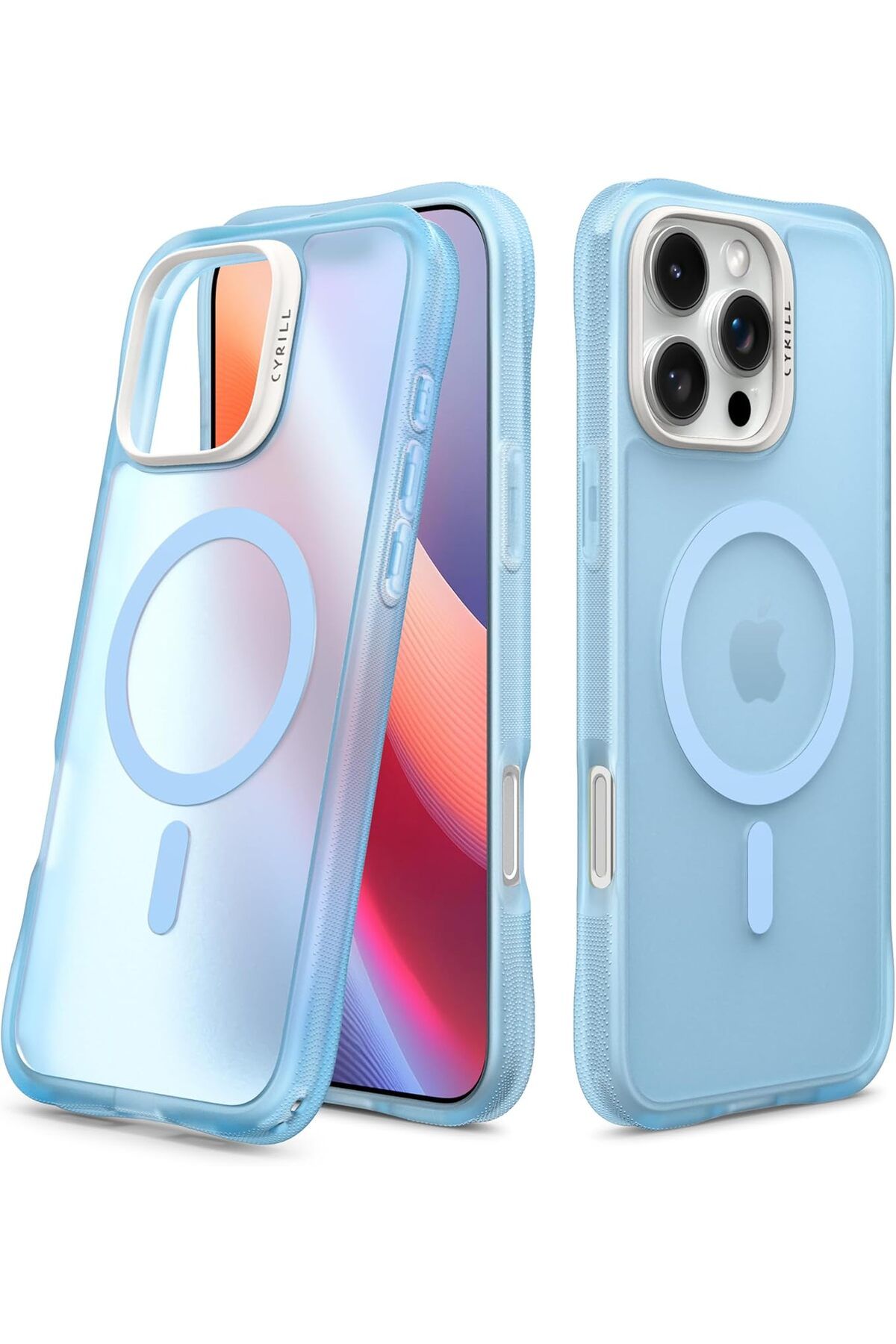 STOREMAX nffashopm Ciel by Cyrill iPhone 16 Pro Kılıf Ultra Sheer Mag MagSafe özellikli Baby Blue - ACS082