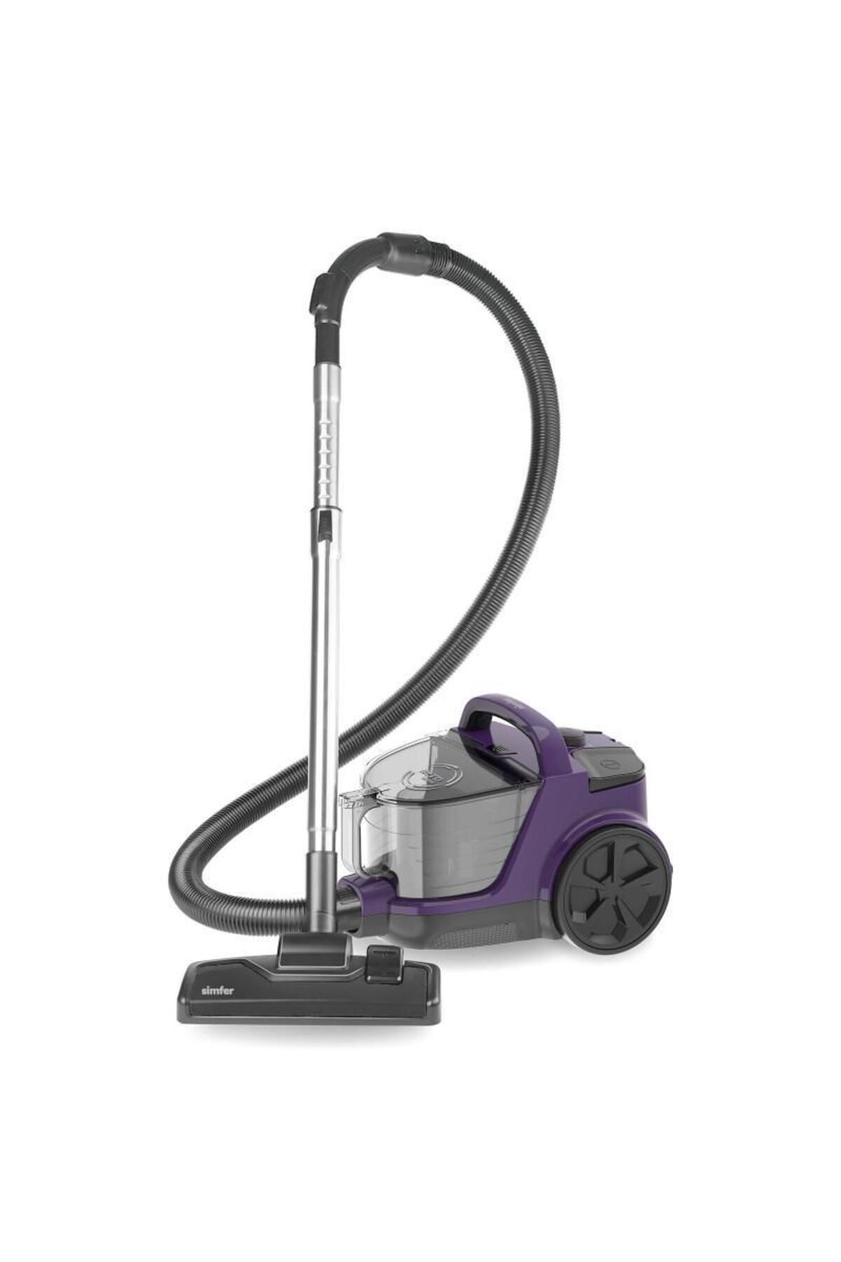 Simfer Toz Torbasız Hyper Clean / Mor SK-6303