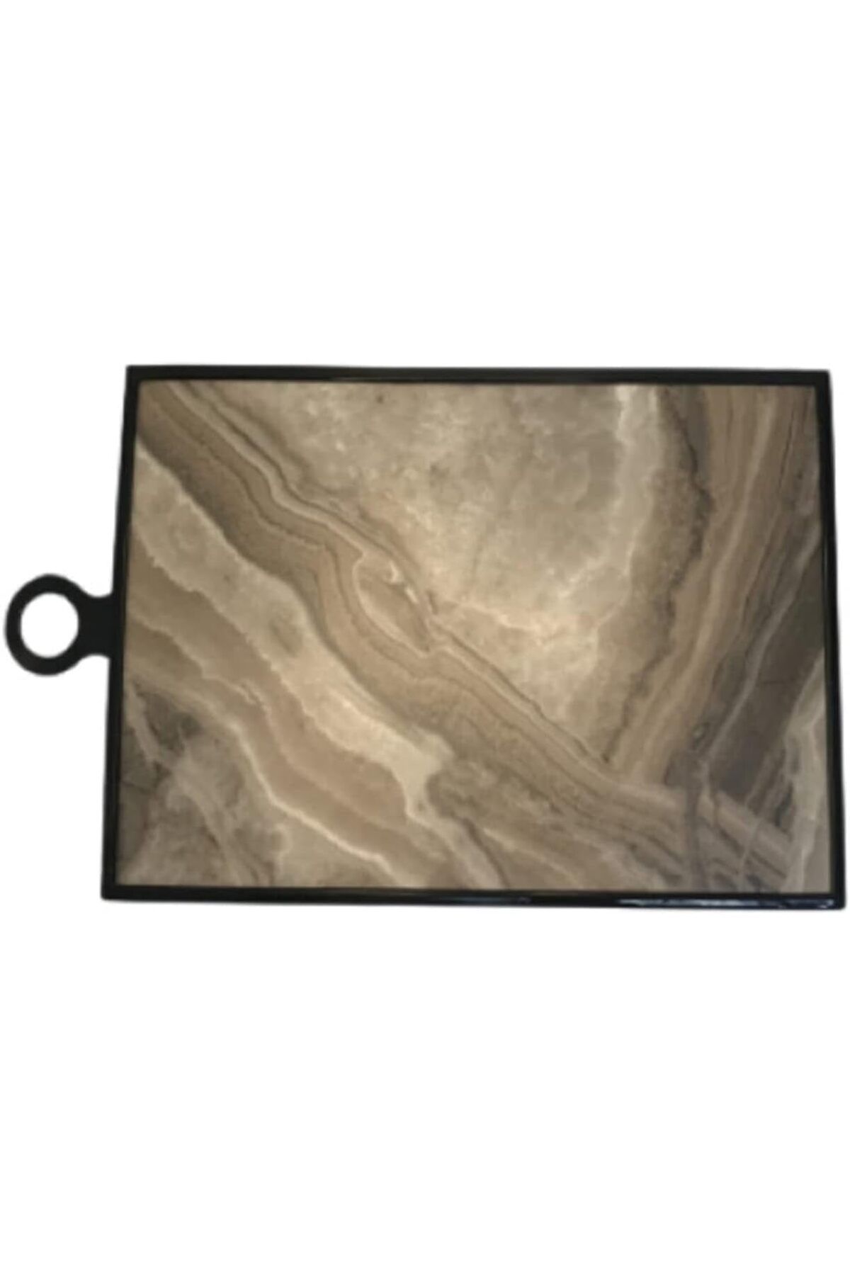 STOREMAX buxystorem 8683200804252 Mermer Desenli Kesme Tahtası- Sunum Tepsisi, Çok Renkli, Medium trendymx