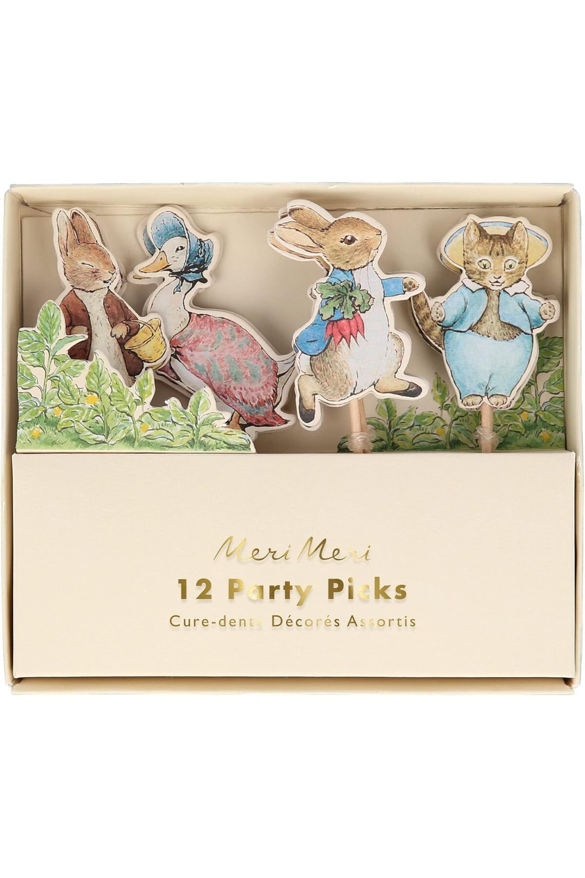 STOREMAX bystoreby Meri Peter Rabbit & Friends Parti Çubukları (12'li) NewDesing 646268