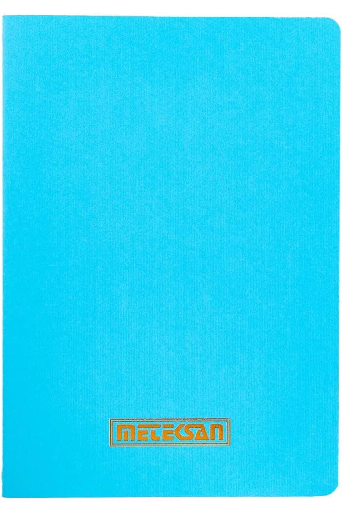 STOREMAX efshopx Notes 17x24 cm Karton Kapaklı İplik Dikişli Defter, 32 Yaprak, Düz, Mavi New Desing 1002