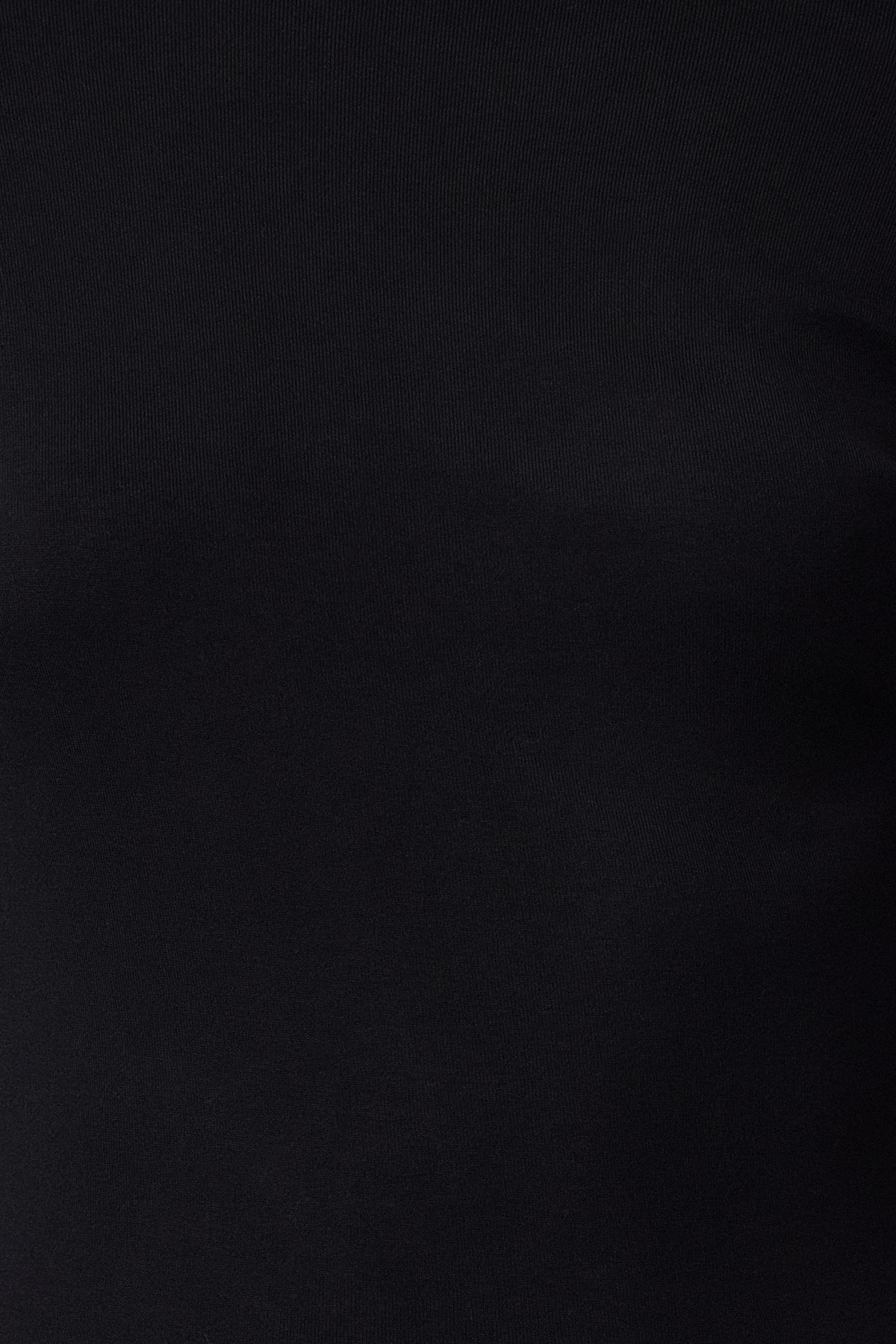 Trendyol Collection Prémiová měkká tkanina - černá blůza s výstřihem na lodi Twoaw24Bz00227