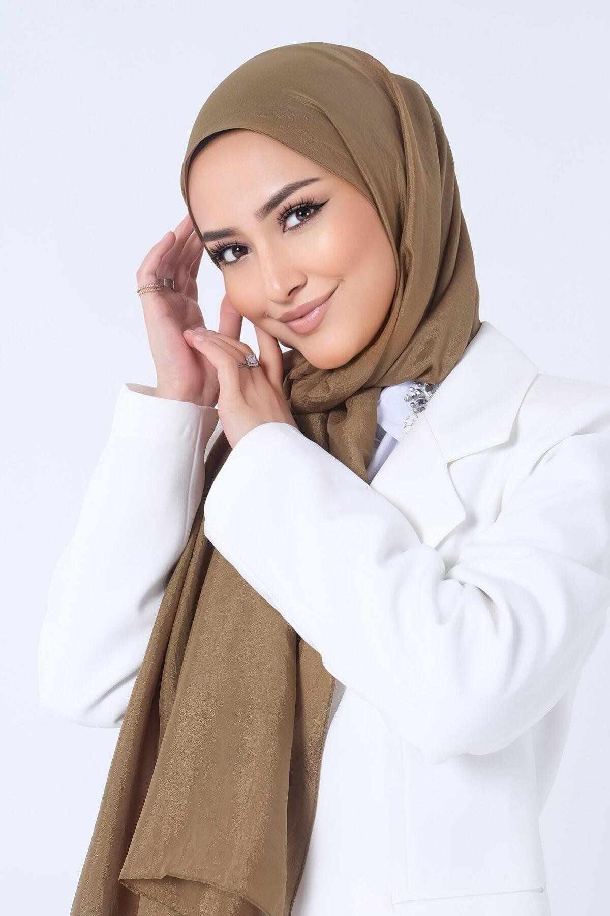 HAREM SCARF-Brisa Voile Shawl - Oxide Color 2