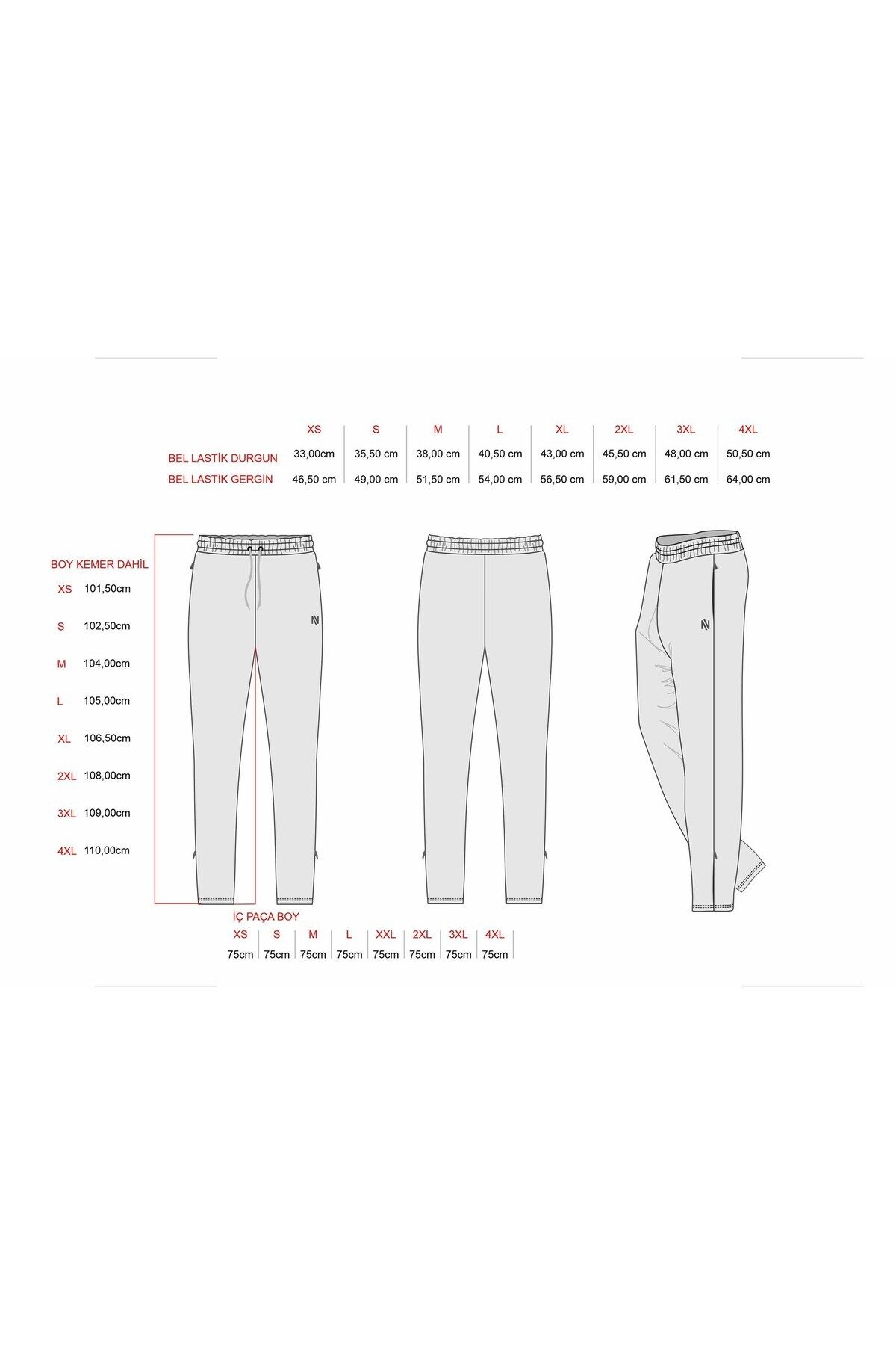 Man Of Man-Men's Jogger Pants with Zippered Pockets and Hidden Zipper Detail with Elastic Waist and Laces 5