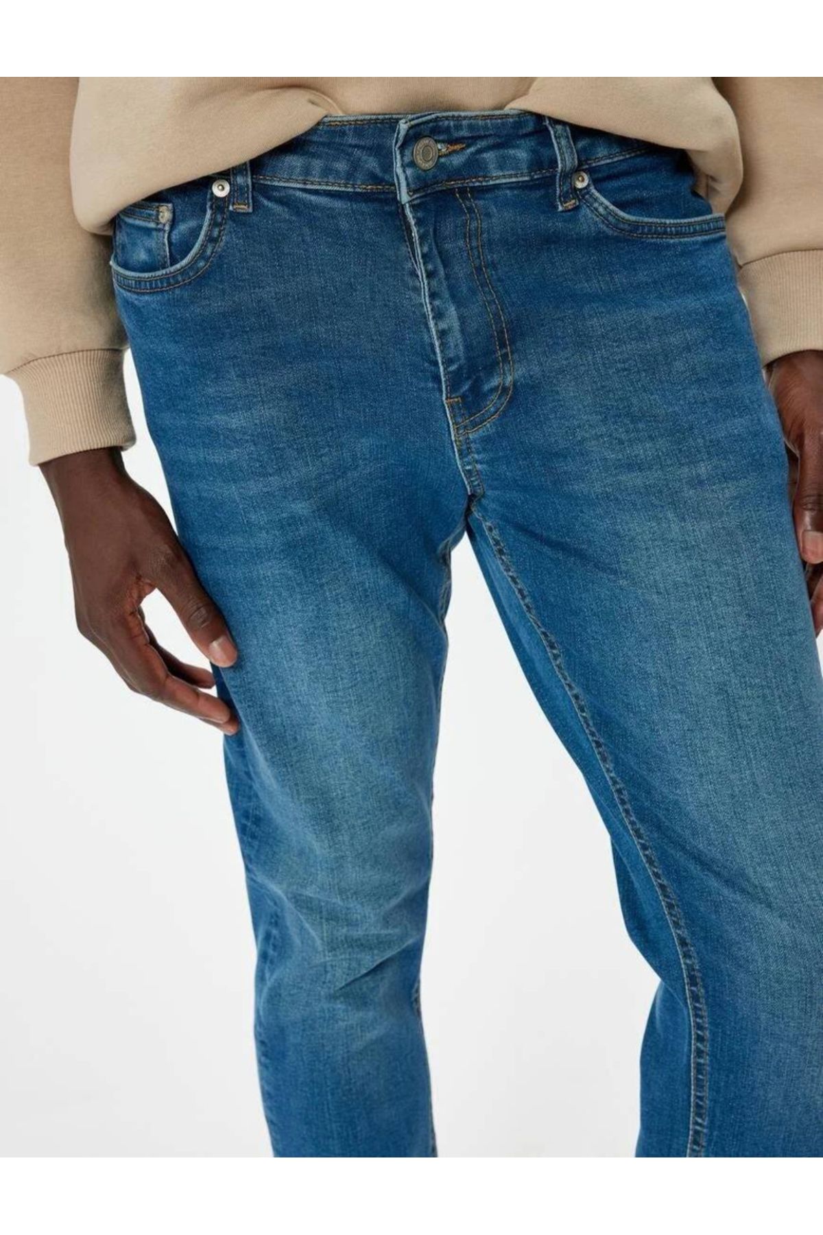 Koton Jeansy Skinny Fit Standard Waist - Michael Jean Mężczyzna - 32/32