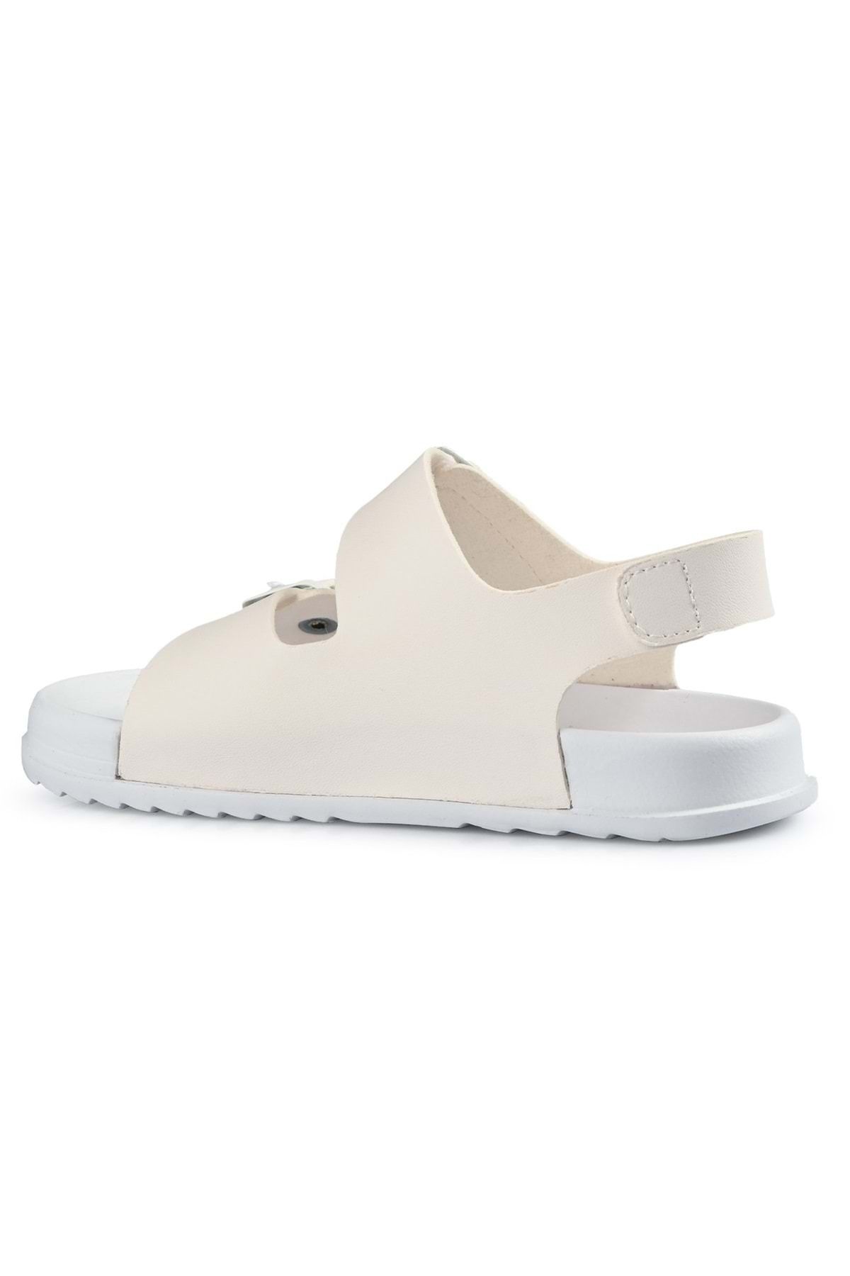 Vicco-Miyu Ortopedik Çocuk Sandalet Beyaz 4