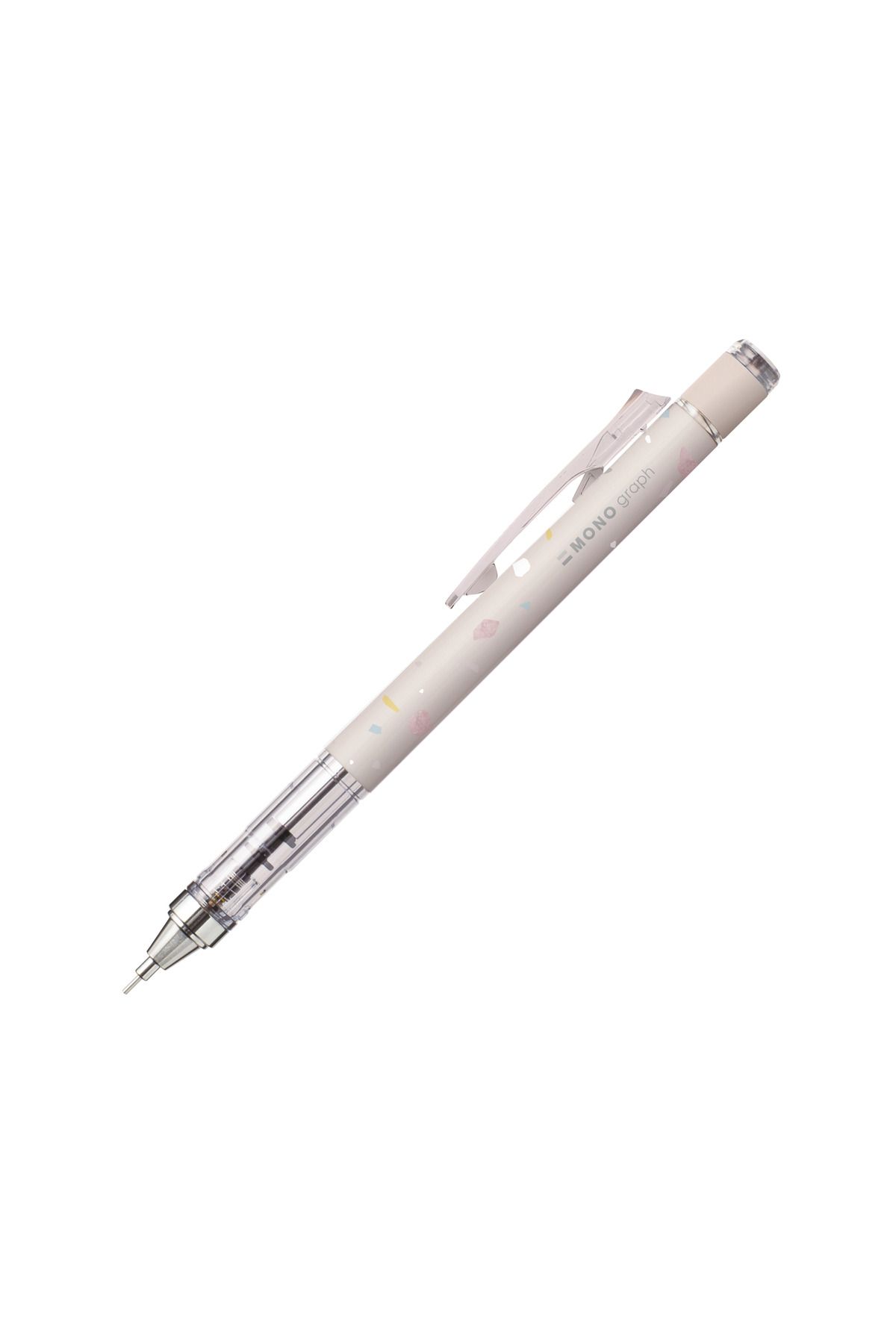 Tombow Mono Graph Terrazzo Color 0.5mm Mekanik Kurşun Kalem - Pink Beige / 142d