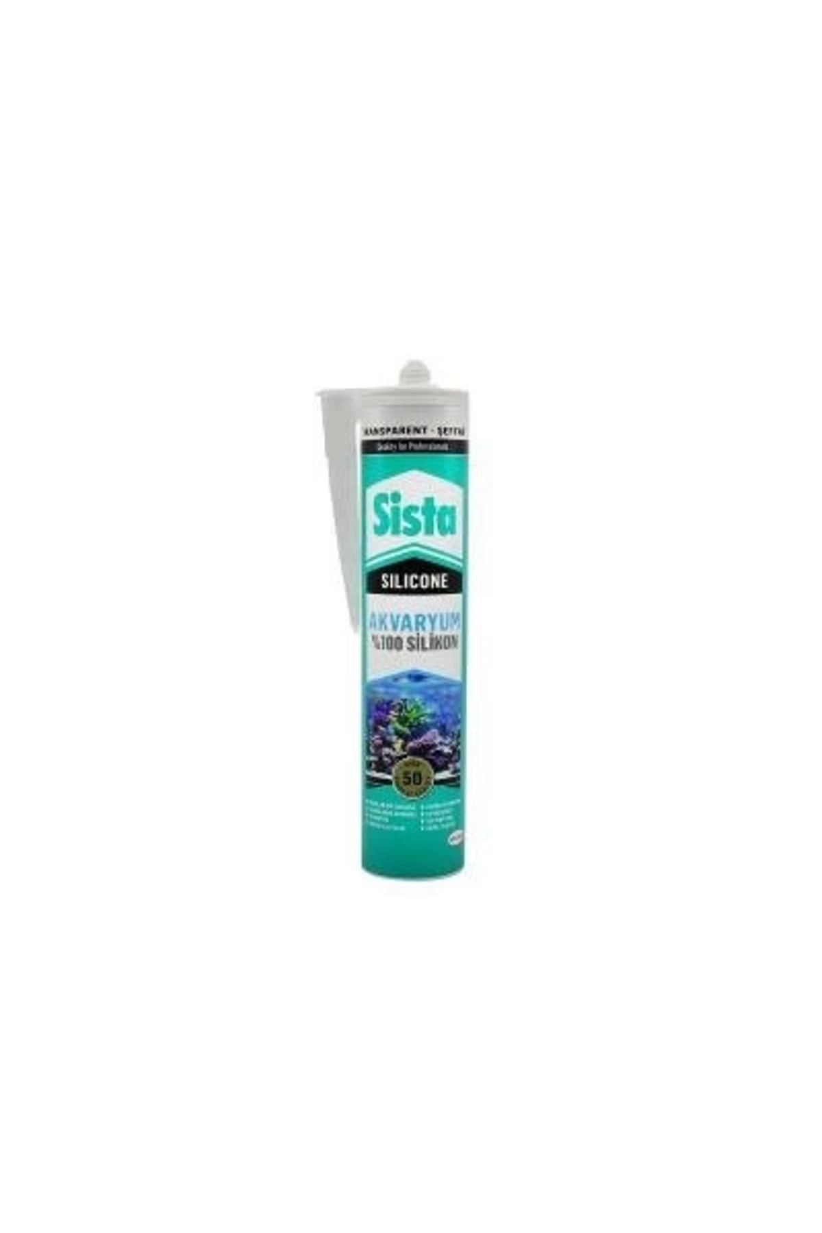 Sista Akvaryum Silikonu 280 ml Şeffaf