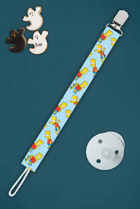 Apptakı Desenli Bebek Emzik Askısı Emzik Zinciri Emzik Tutacağı Emzirme Akses...