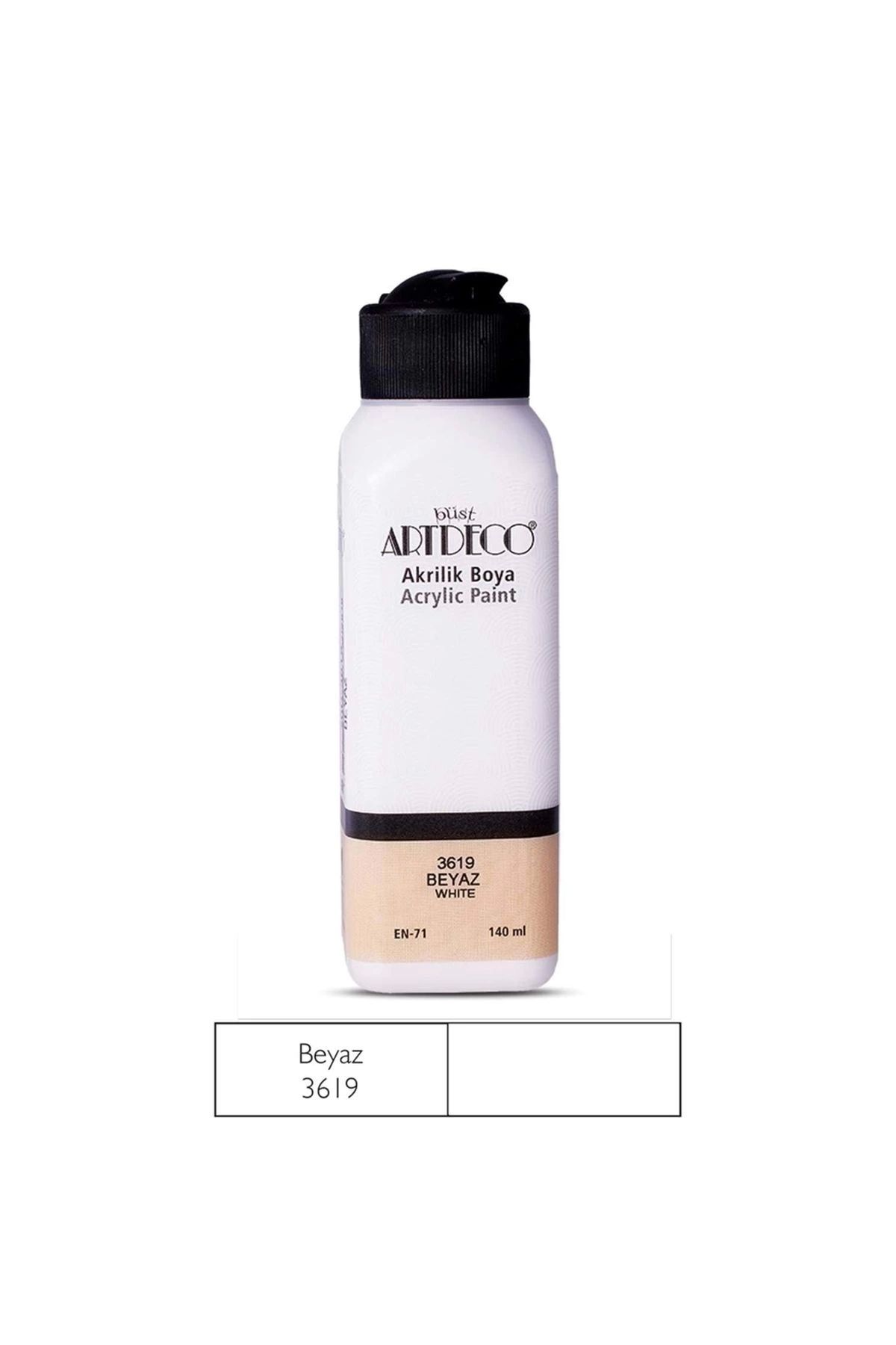 Artdeco Akrilik Boya 140ml Beyaz 3619