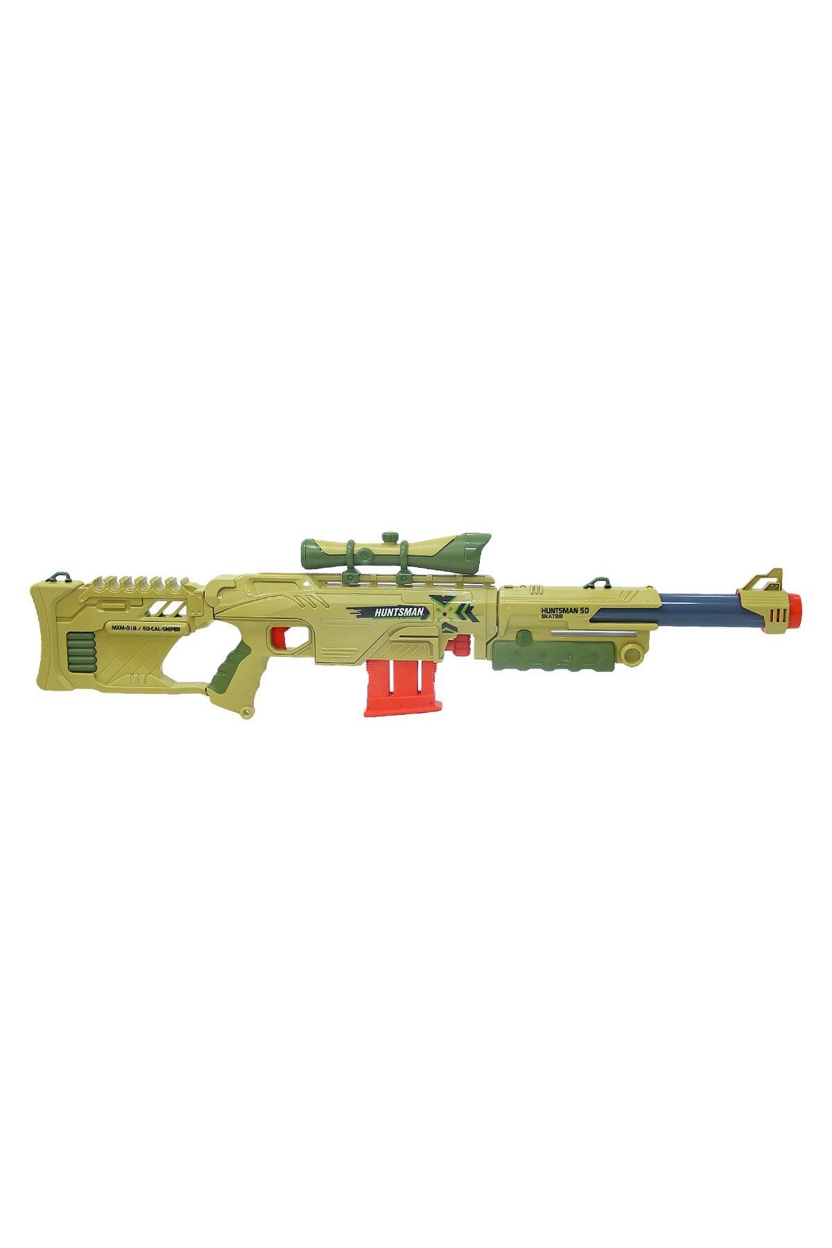 CRONDER Huntsman 50 3'ü 1 Arada Oyuncak Dart Blaster