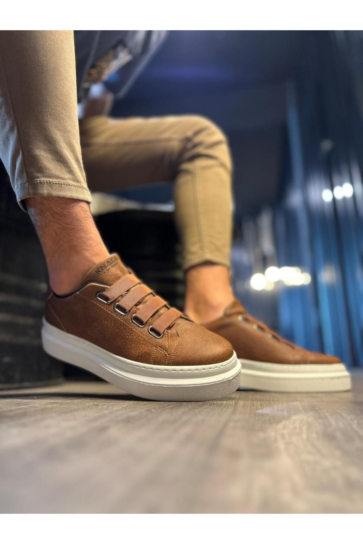Knack-Pantofi Taba Casual - Model 521 3