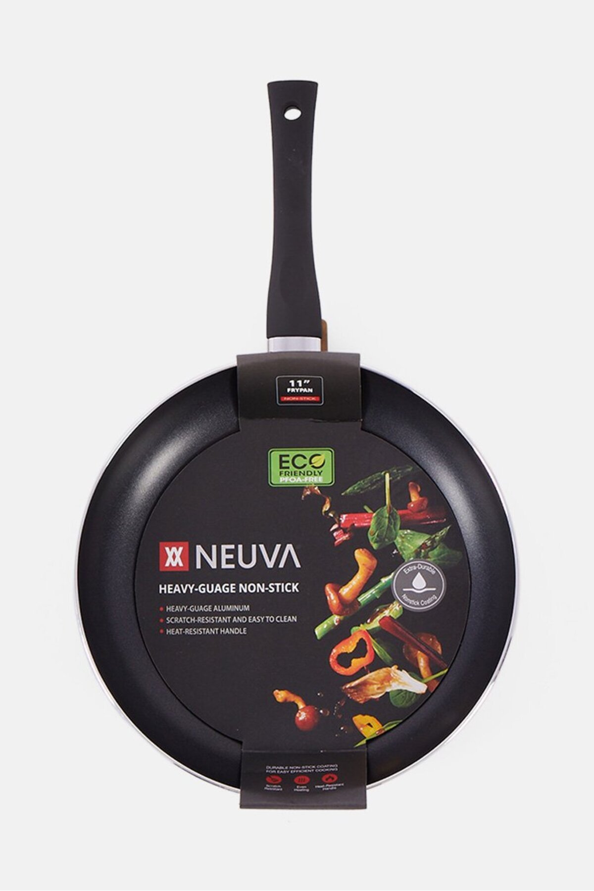 XX Neuva-Heavy Gauge Non Stick Fry Pan, Black 1
