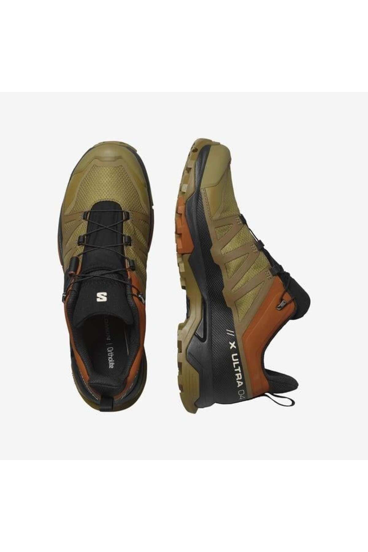 کفش مردانه در فضای باز X Ultra 4 Gtx Gore-tex® Trail Running Green Salomon