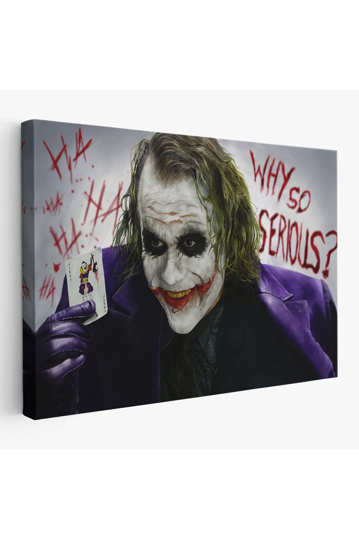 MOONFER Why so Serious Joker Tablosu-6618