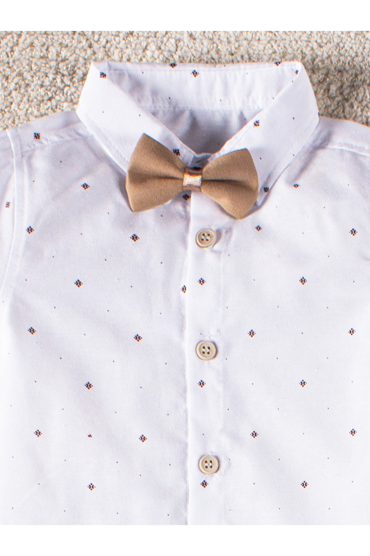 Mai Perla 4 Parça Yazlık Erkek Çocuk Gömlekli Slopetli Özel Gün Takım fotoğrafı 5 (önizleme)