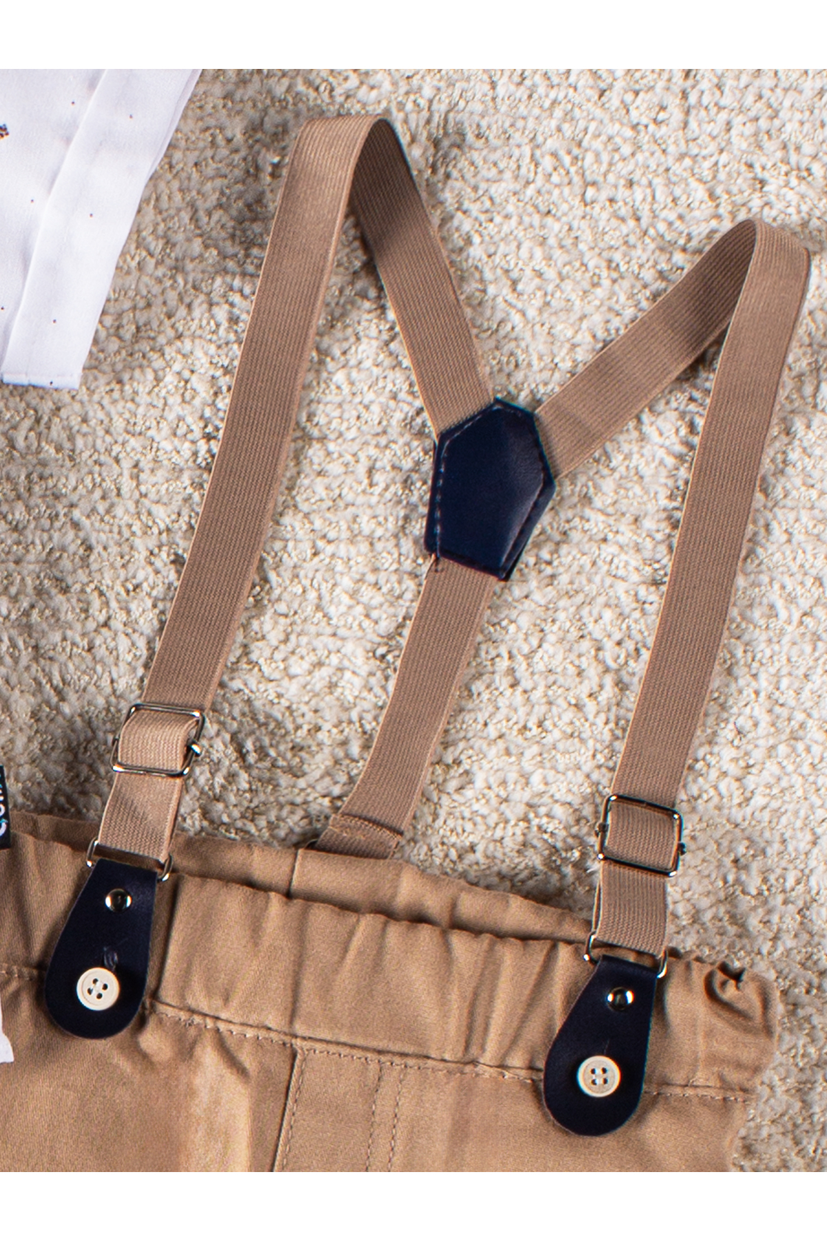 Mai Perla 4 Parça Yazlık Erkek Çocuk Gömlekli Slopetli Özel Gün Takım fotoğrafı 6 (önizleme)