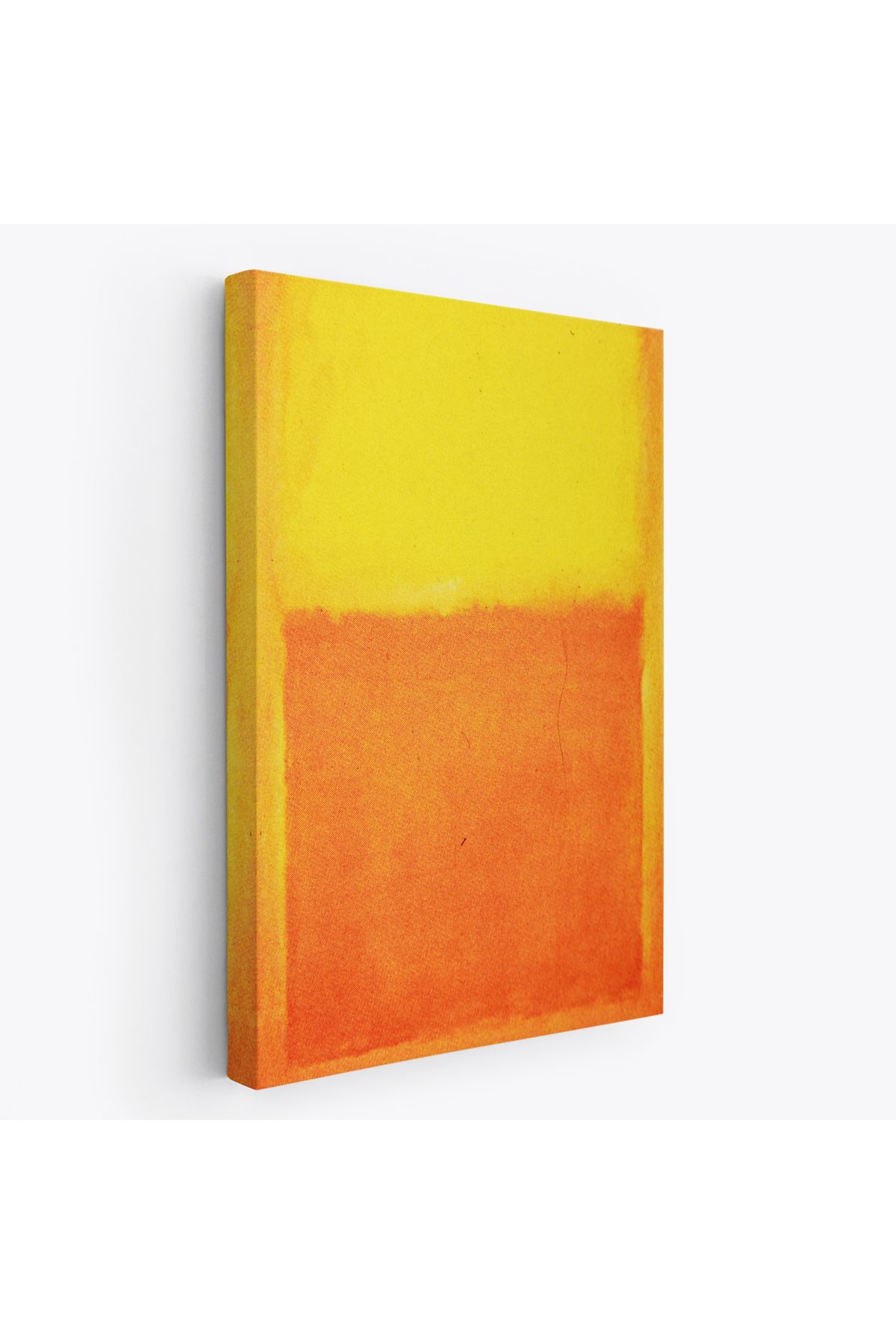 Atik Tasarım Mark Rothko Turuncu Sarı Eseri Kanvas Tablo-5107