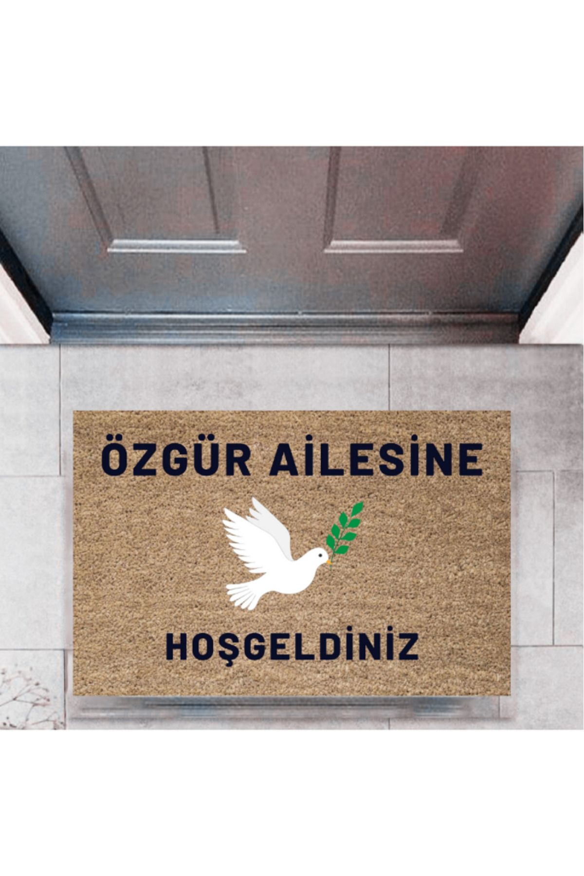 Home Kapı Önü Paspası Dekoratif Dijital Baskı Kişiye Özel P-2448