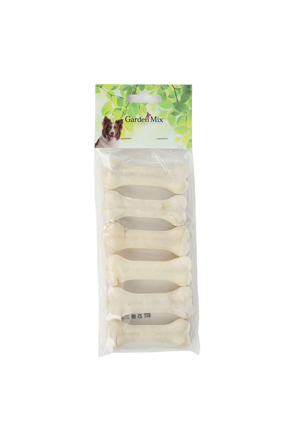 Gardenmix Sütlü Deri Kemik 8 Cm 20-25 G.6 Lı Paket ZRNET