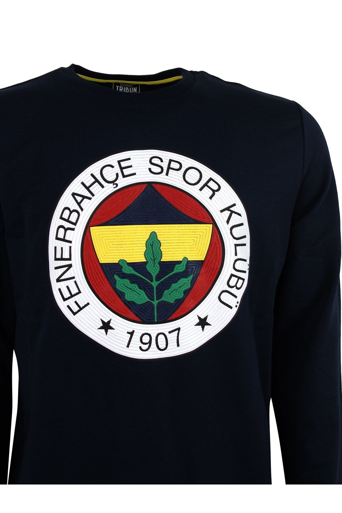 Fenerbahçe-Licensed Tribune Emblem Navy Blue Sweatshirt 2