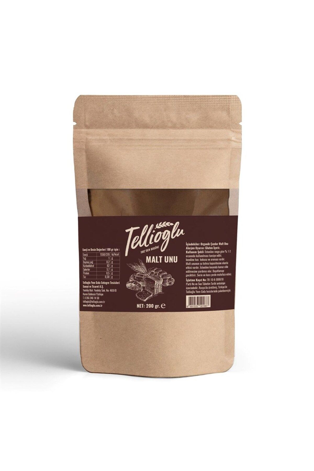 tellioğlu Malt Unu 200 gr