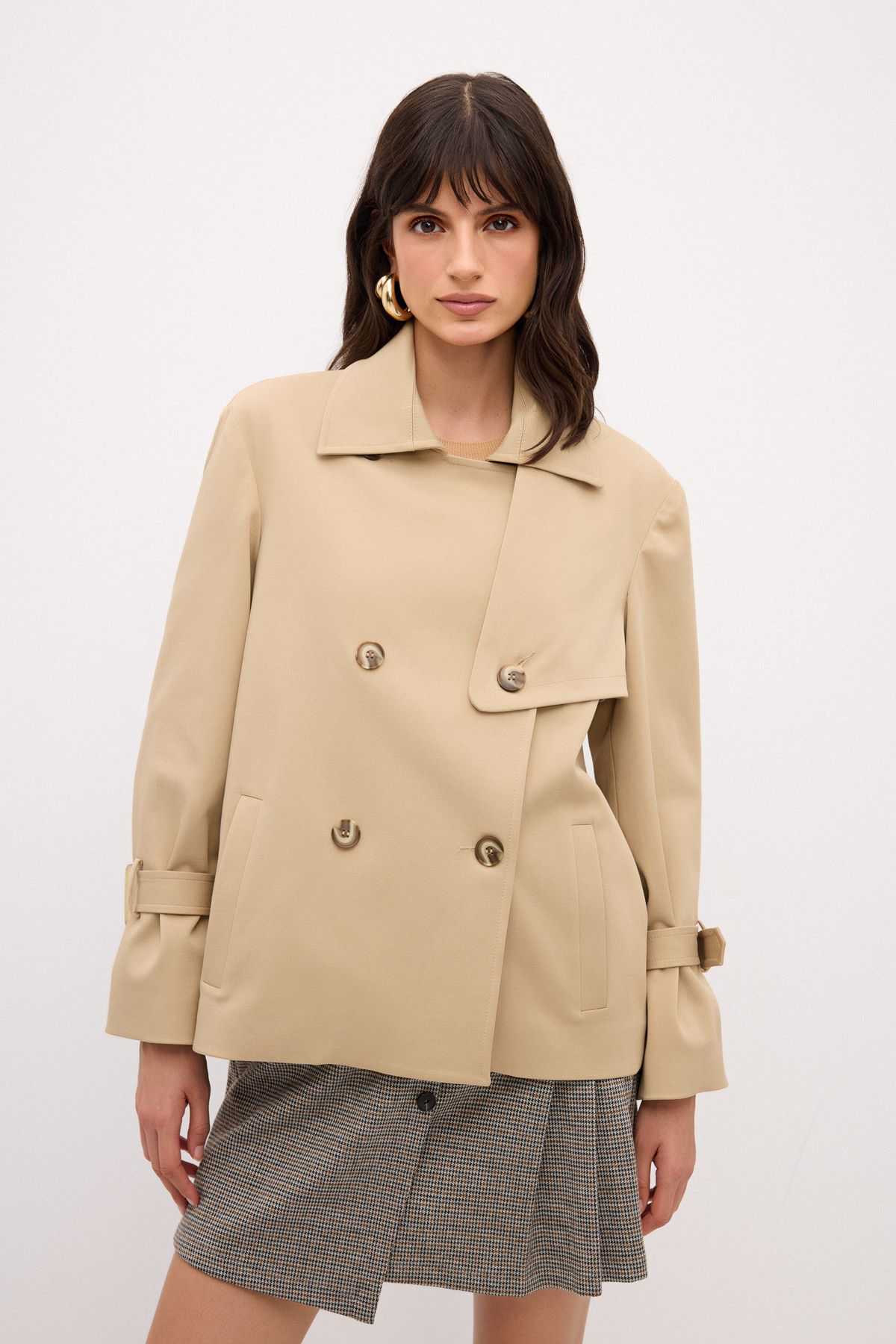 adL-Trench Coat - Beige - Basic 1