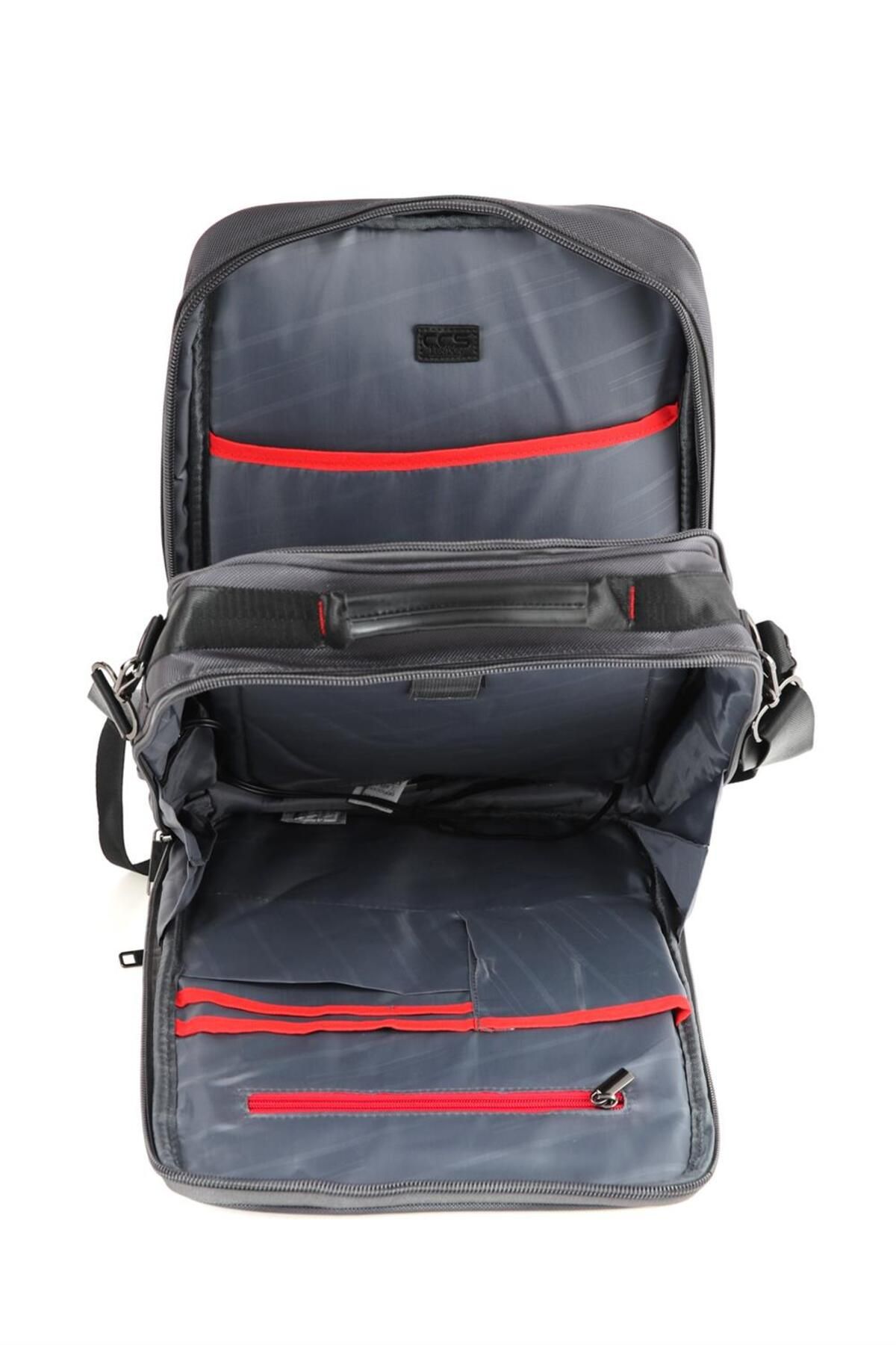 ÇÇS-51270 Backpack with Lockable USB Port and Cross Shoulder Strap 7