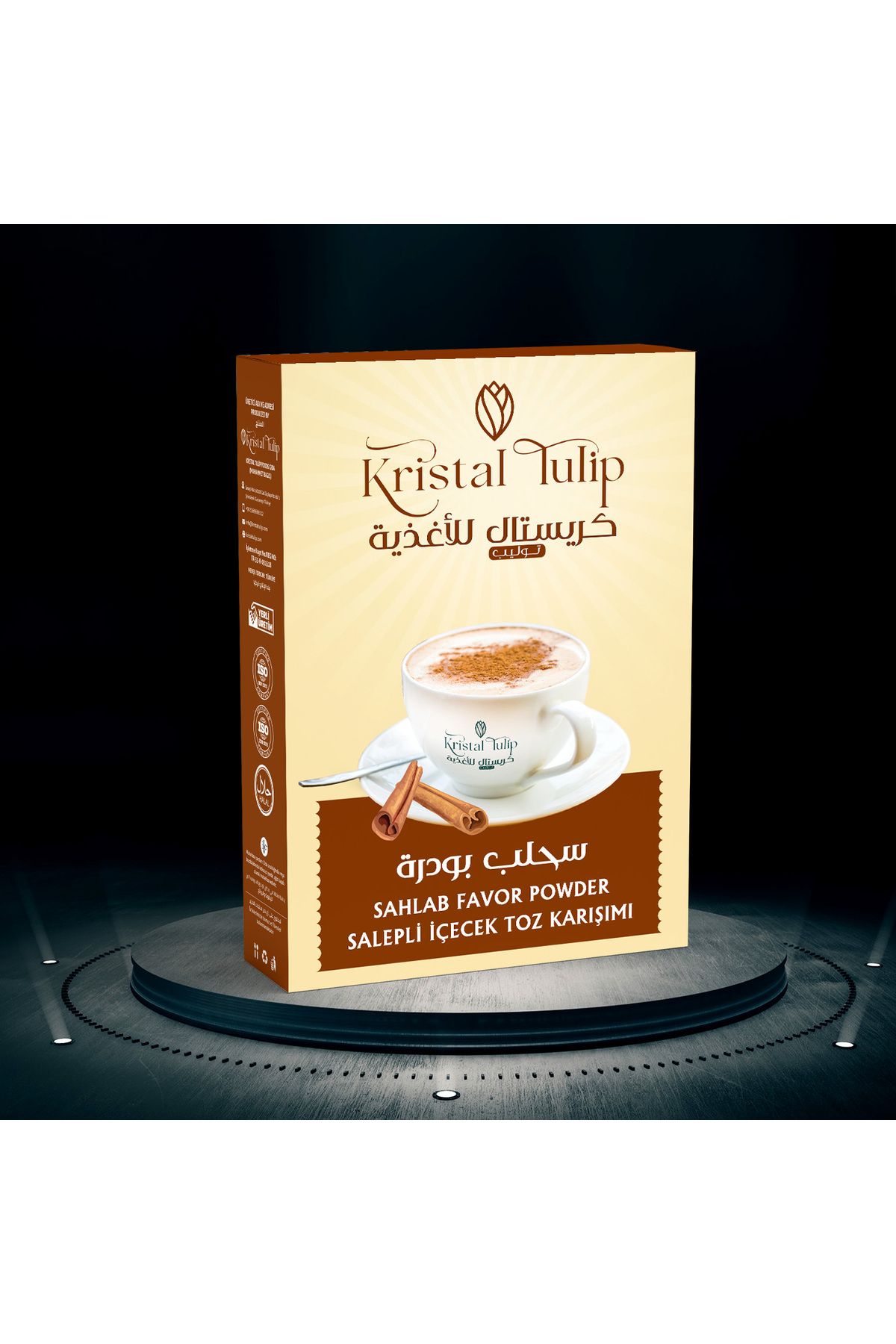 kristal tulip 100 gr sahlep karışımı