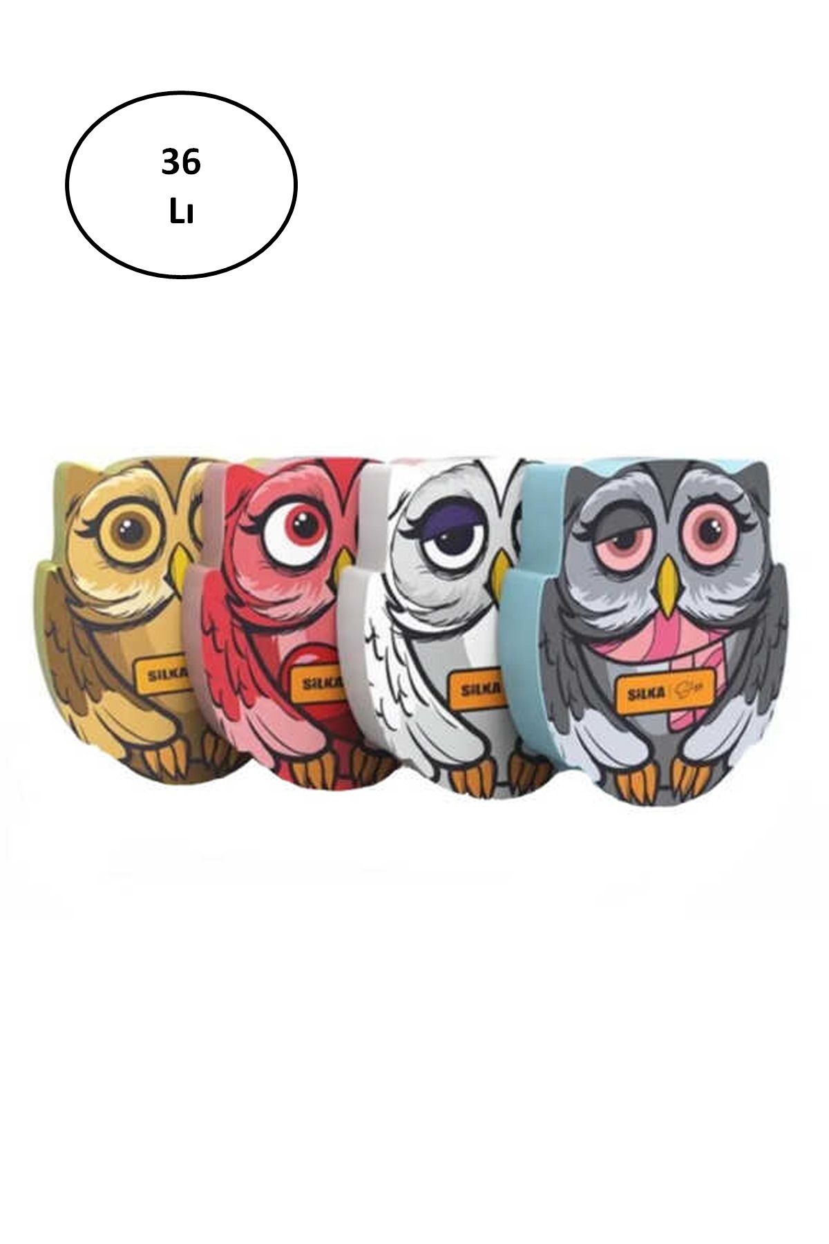 Angoravi Silka Silgy Owl Serisi Silgi 36'lı