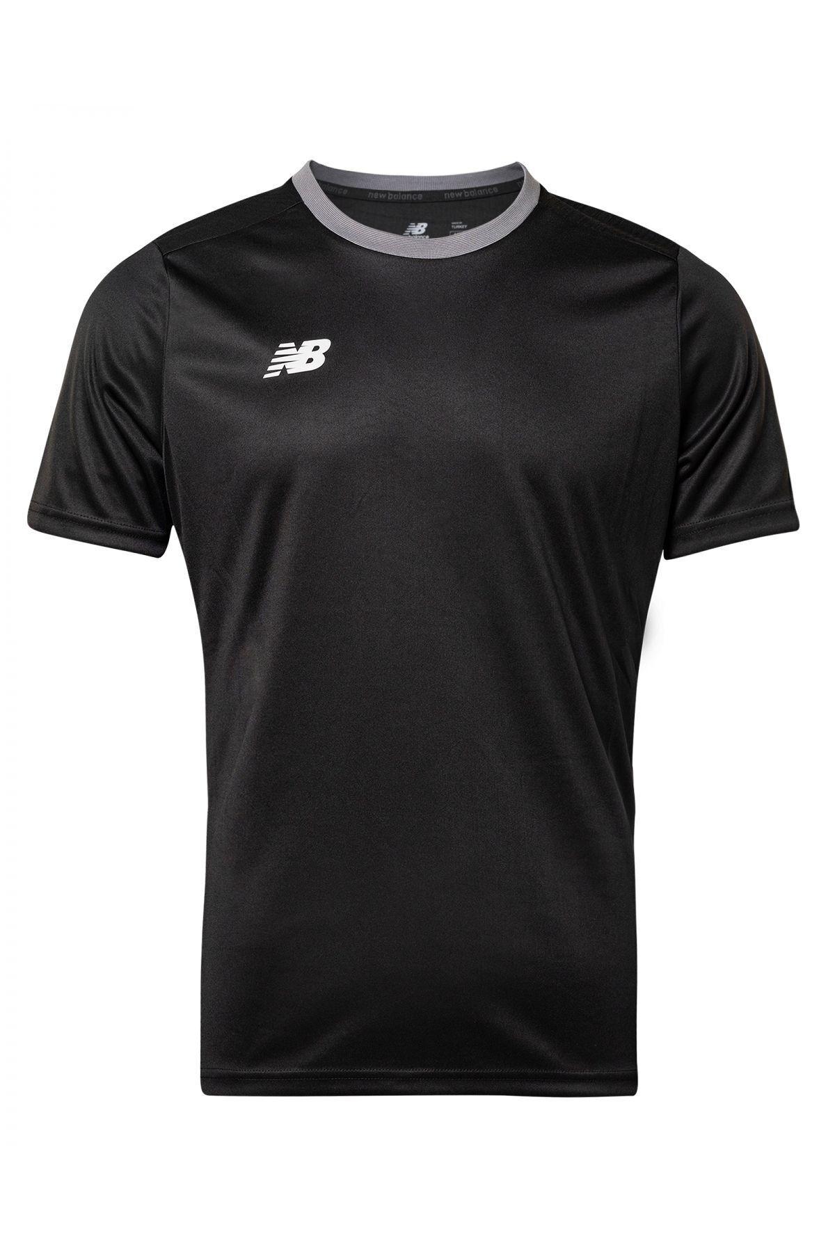 پیراهن مردانه مشکی TS Performance مدل TSM2215-BK نیو بالانس تی شرت ورزشی New Balance