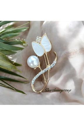 sunshinegroup İnci Lale BROŞ