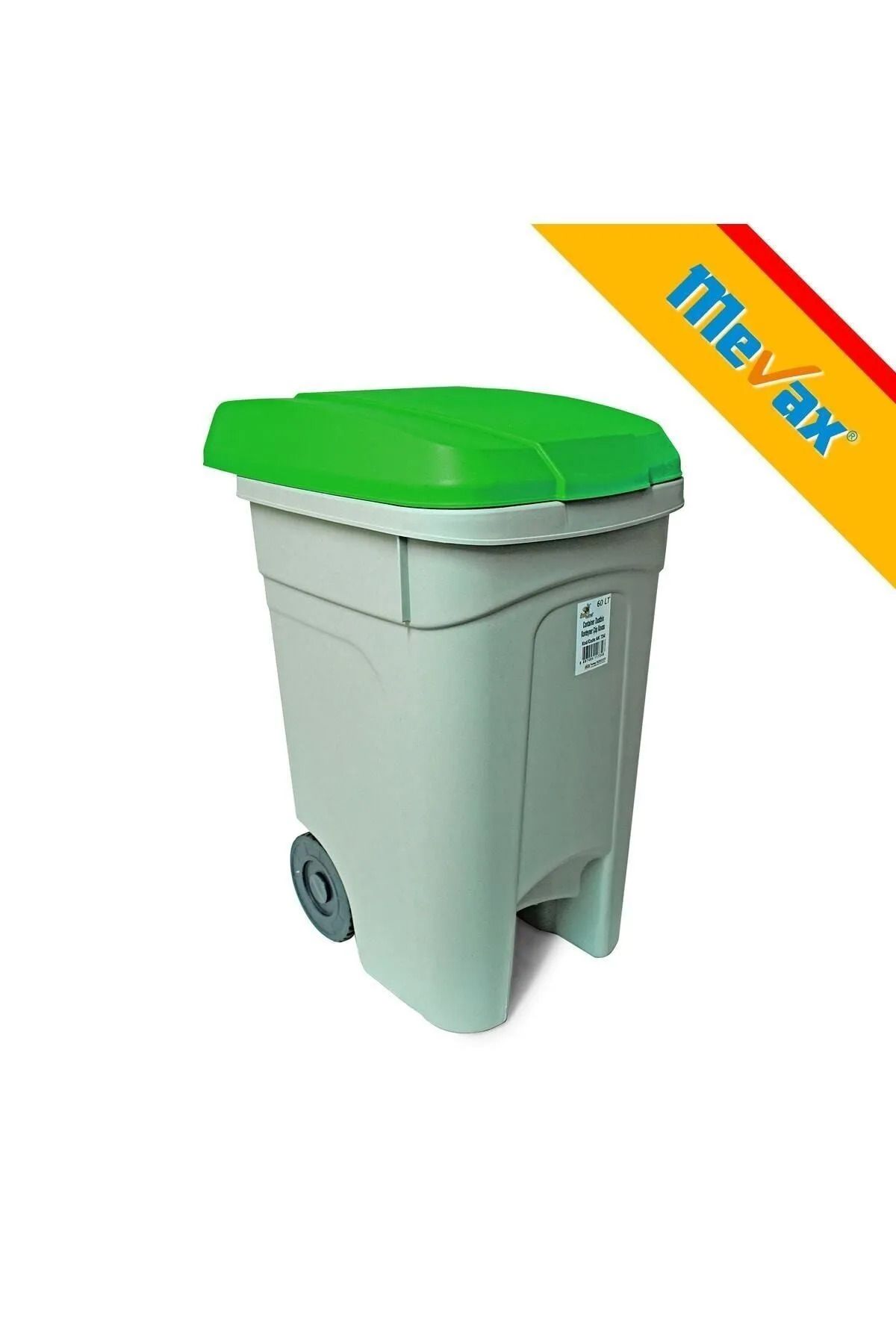 LiderGlobal Konteyner Çöp Kovası 65 Lt. Royaleks-AK734