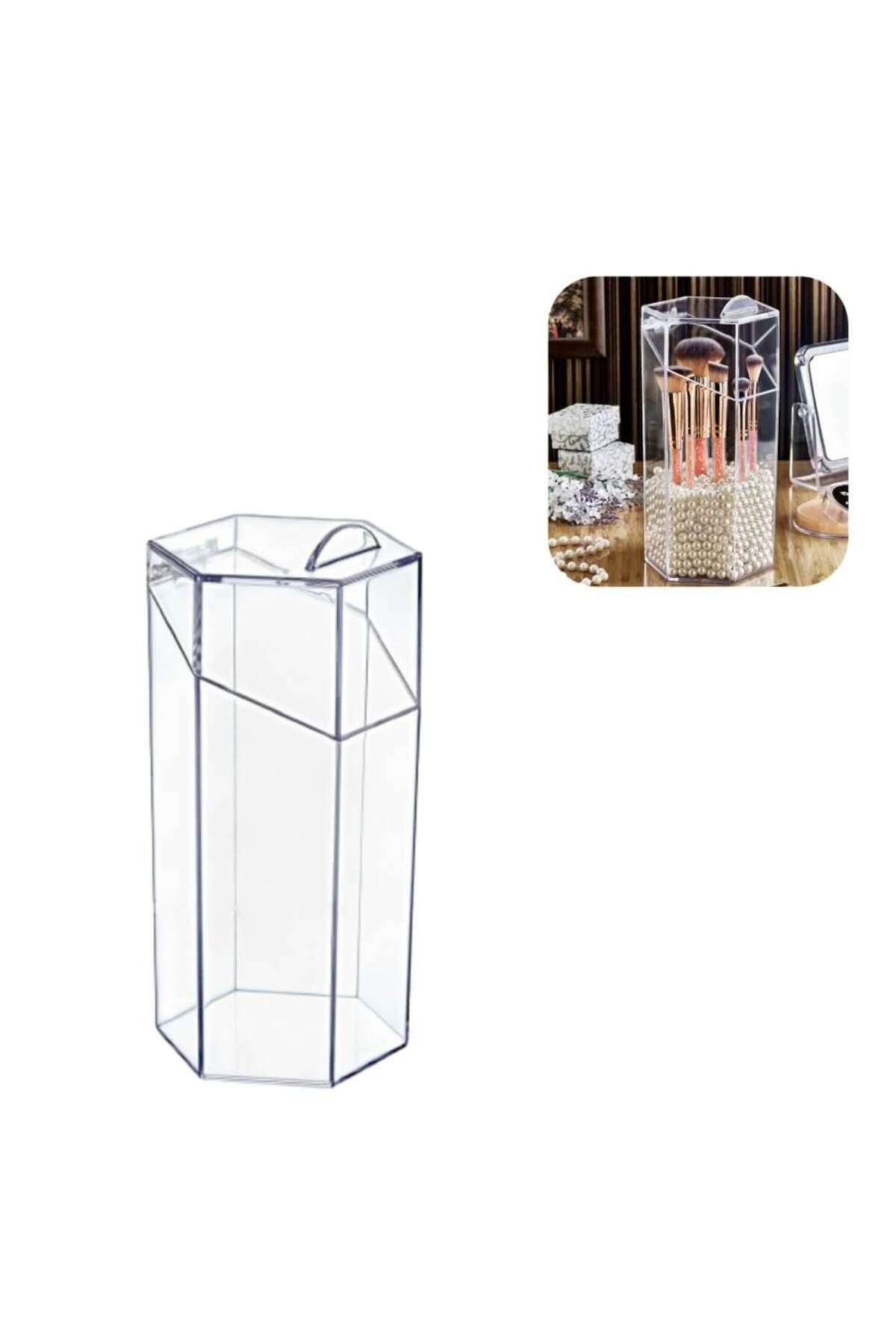 Piev Perie Cu Capac - Design Organizator - One Size